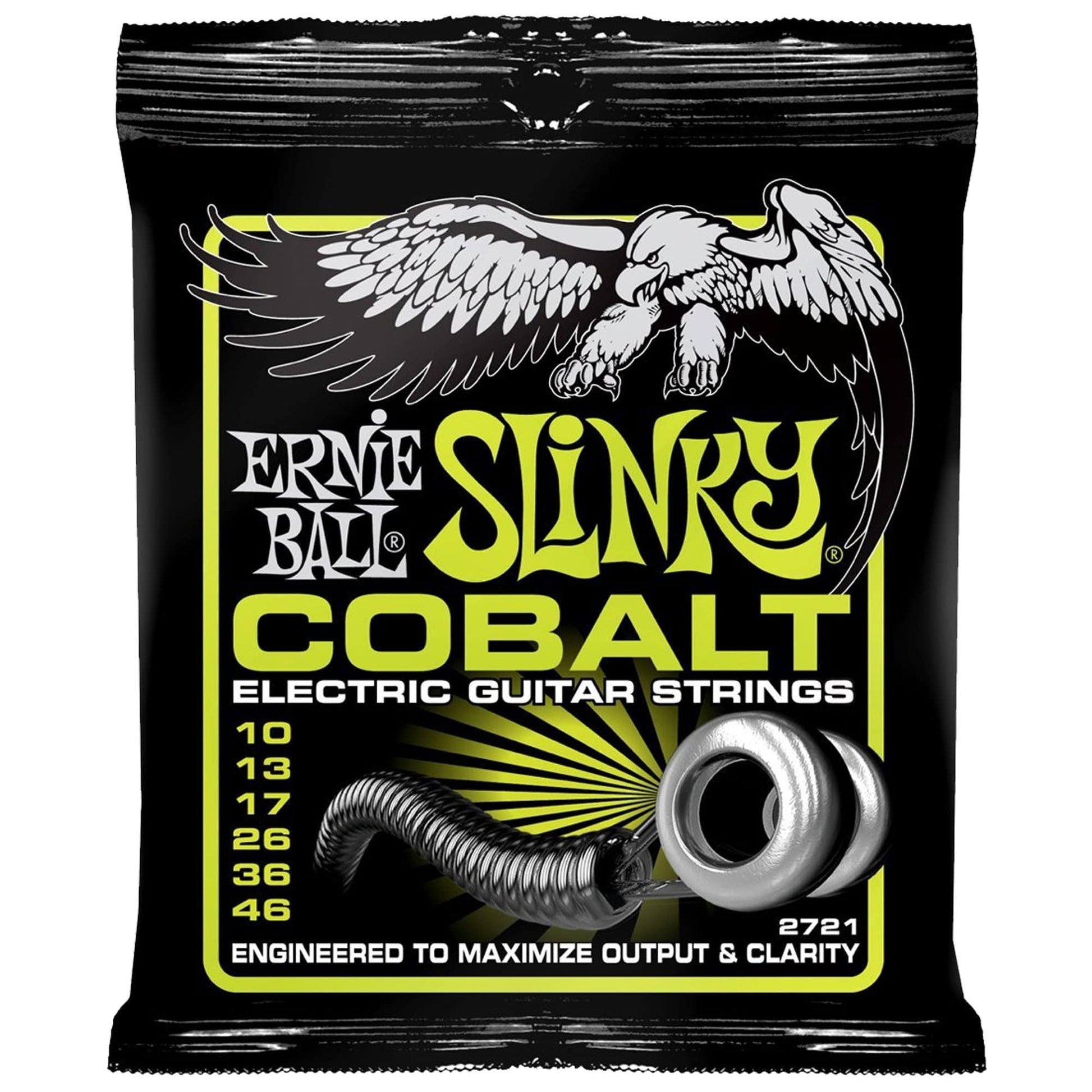 Ernie Ball 2721 Cobalt Regular Slinky 10-46 (6 Pack Bundle) Accessories / Strings / Guitar Strings