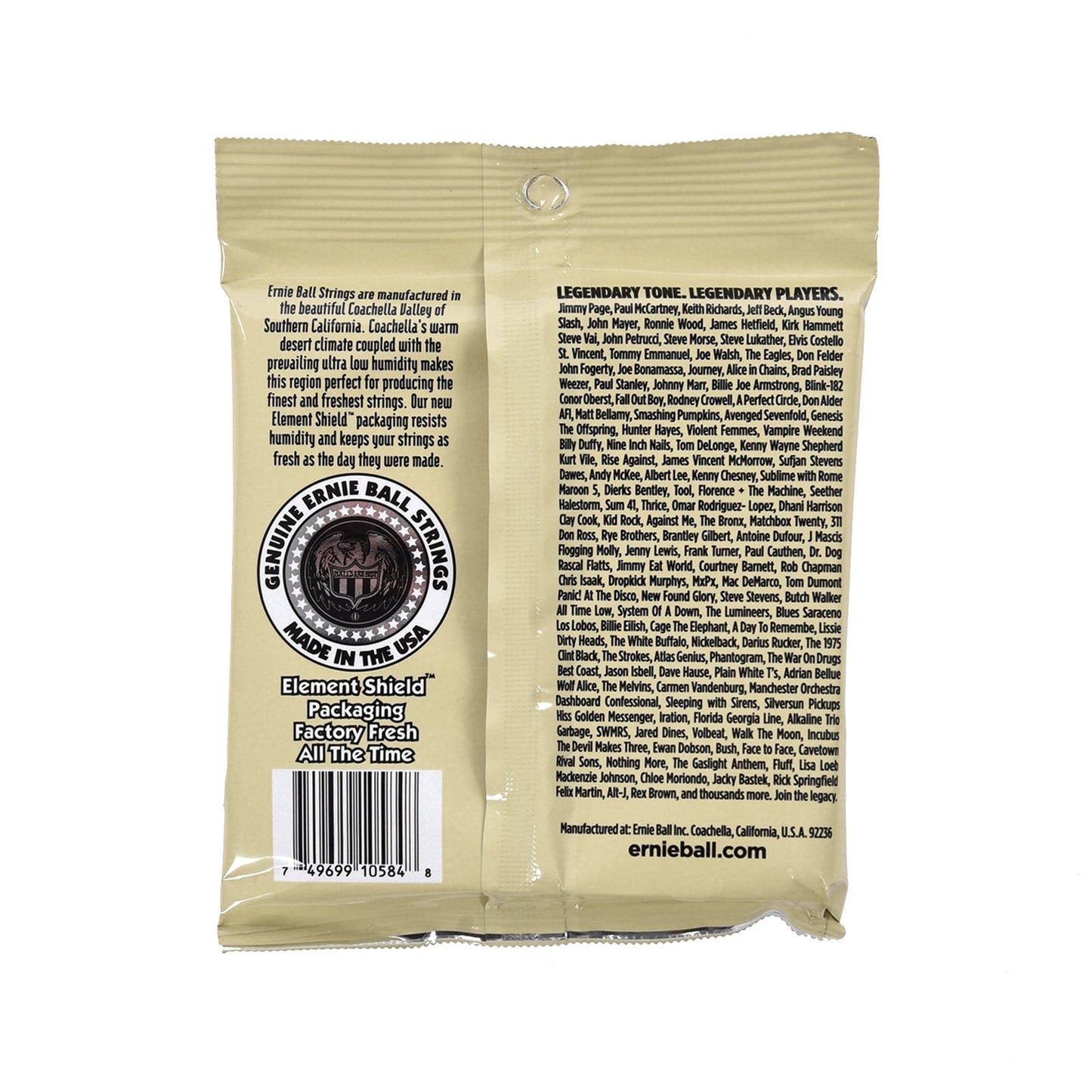Ernie Ball Earthwood Custom Medium Acoustic Strings 80/20 Bronze 12.5-56 Accessories / Strings / Guitar Strings