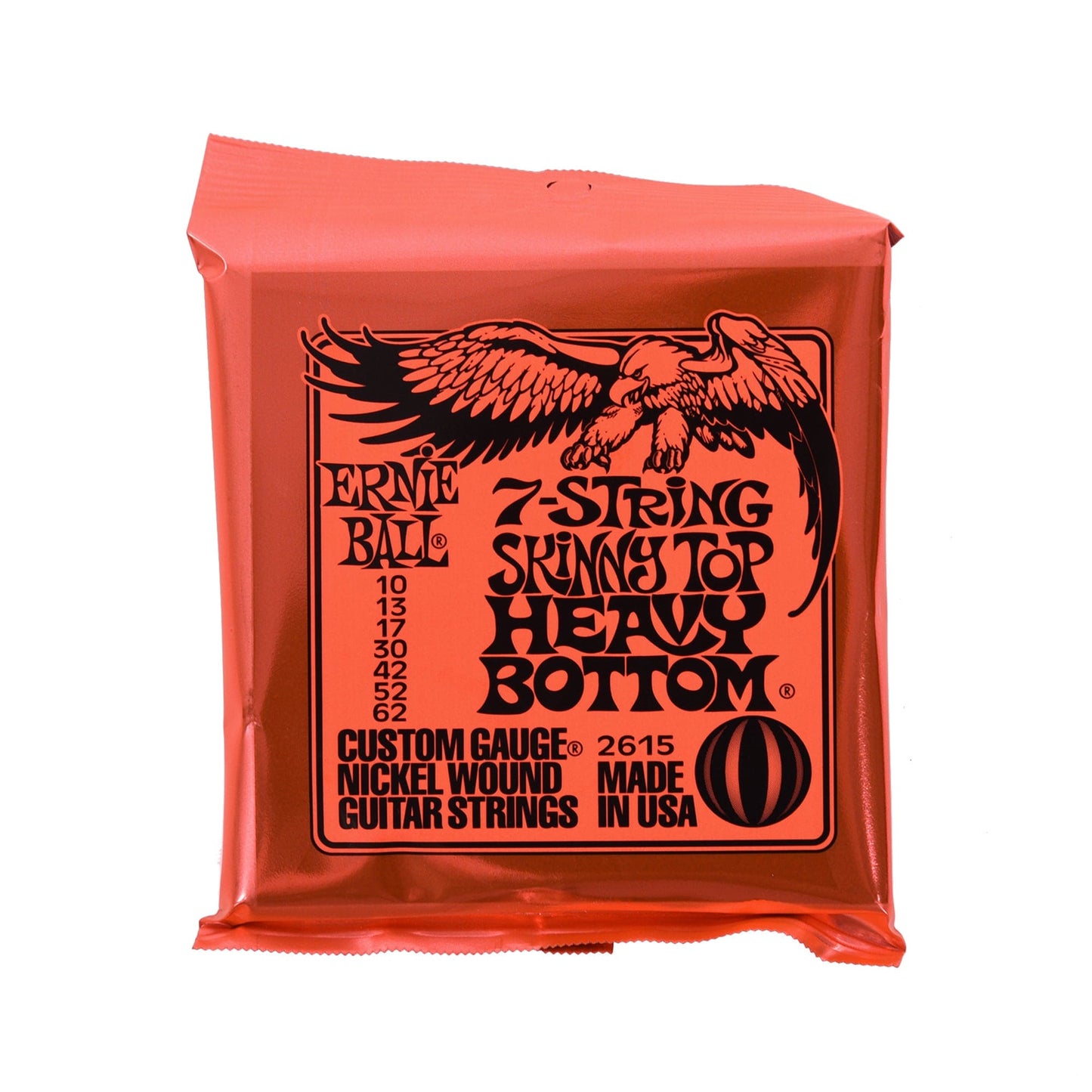 Ernie Ball Skinny Top Heavy Bottom 7-String Slinky Strings 10-62 Accessories / Strings / Guitar Strings