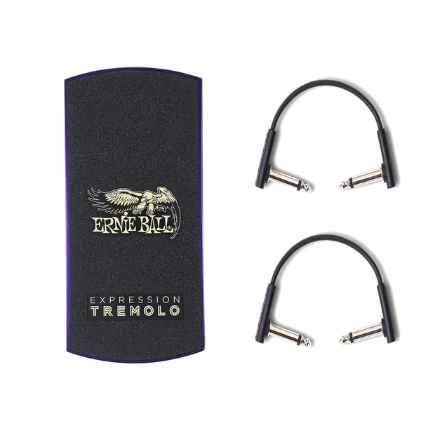 Ernie Ball Expression Tremolo Pedal w/RockBoard Flat Patch Ernie Ball Expression Tremolo Pedal w/RockBoard Flat Patch