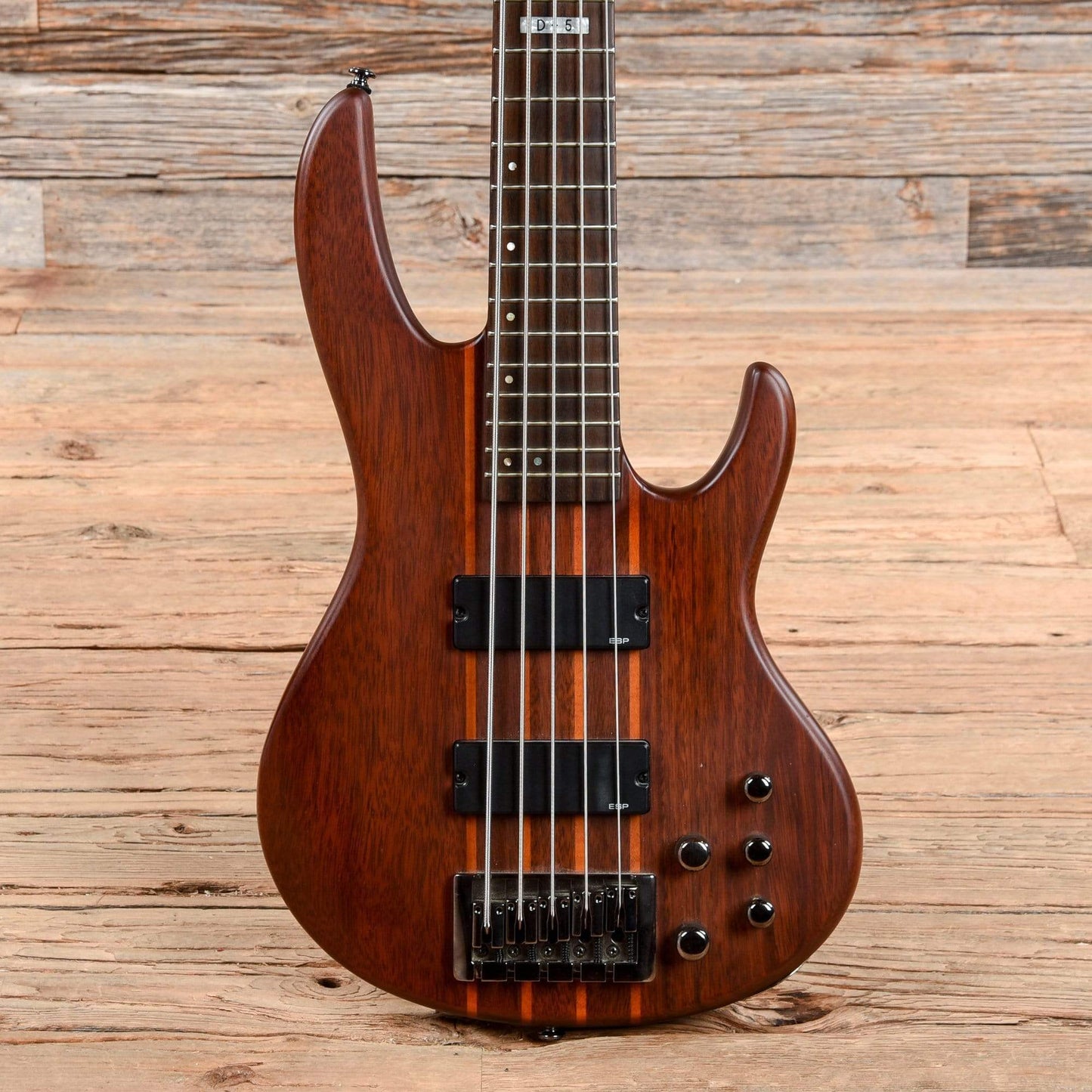 ESP LTD D-5 Natural Stain 2007 Bass Guitars / 5-String or More