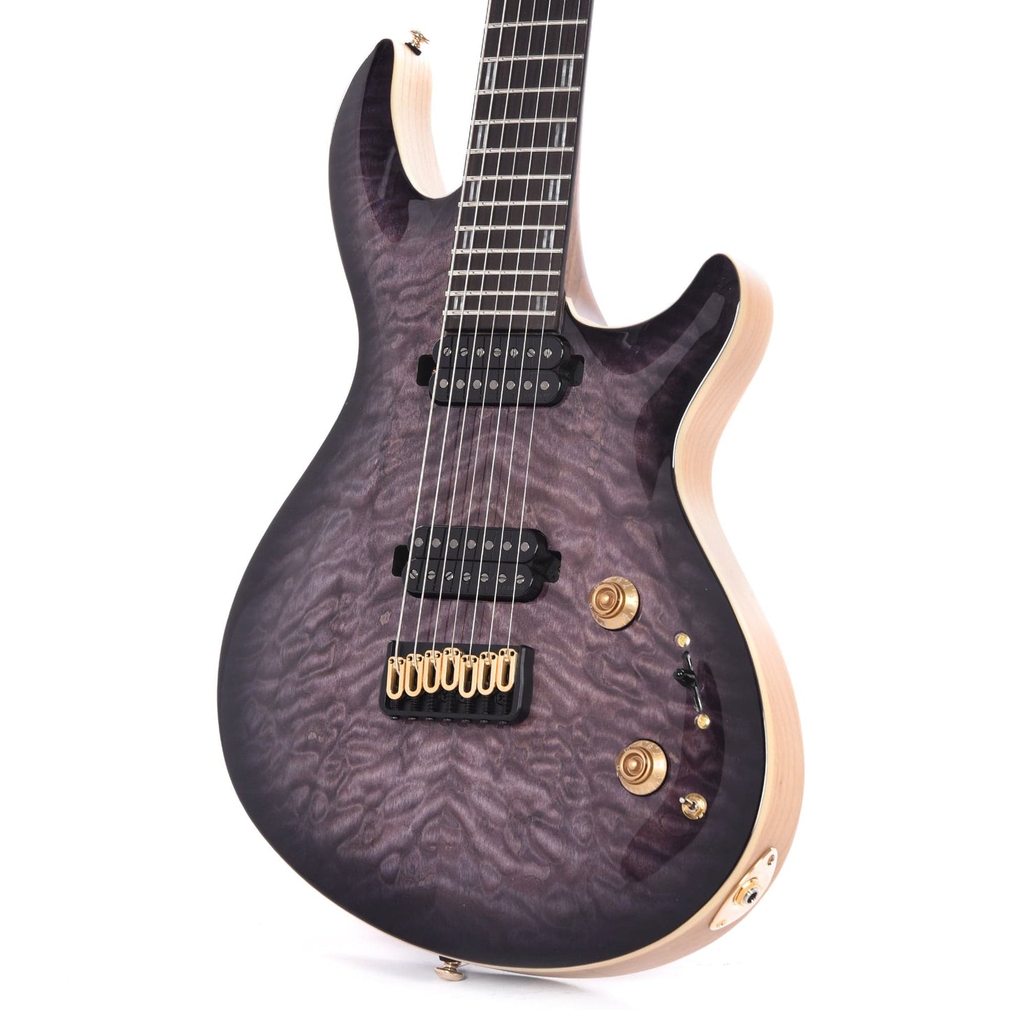 ESP LTD JR-7 Javier Reyes Signature Baritone Faded Blue Sunburst Electric Guitars / Baritone