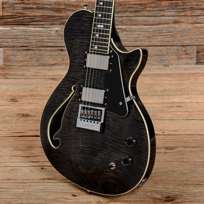 ESP LTD BW1 FM ET Ben Weinman Signature See Thru Black 2014 Electric Guitars / Semi-Hollow