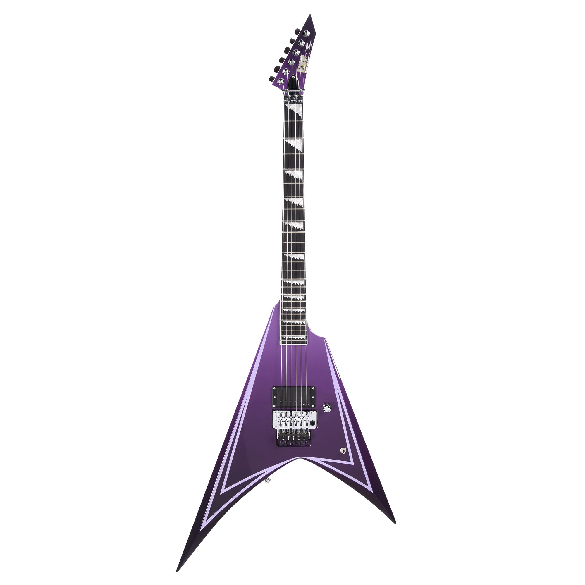 ESP Alexi Hexed Purple Fade w/Pinstripes Electric Guitars / Solid Body