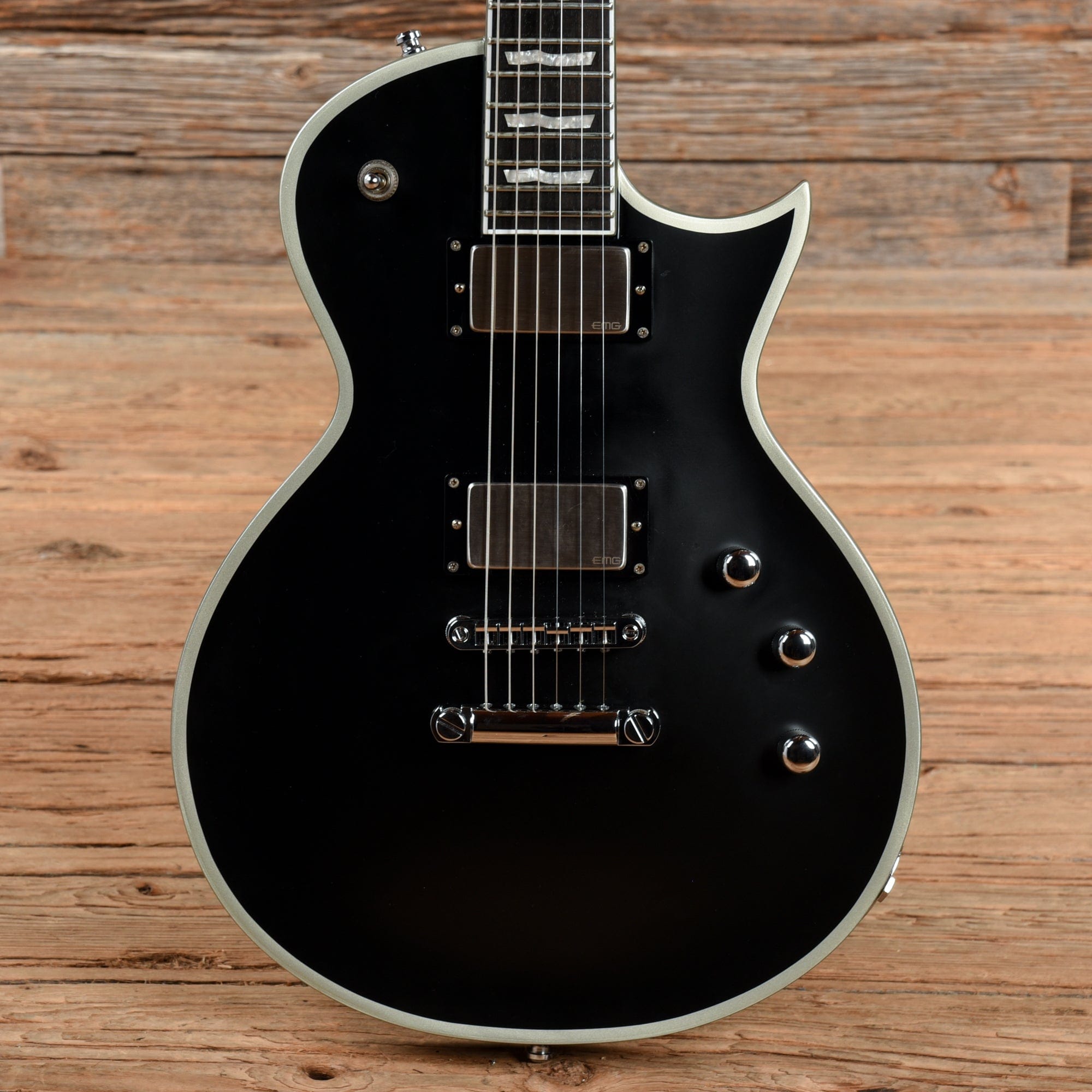 esp eclipse original white 2019 – chicago music... ESP E-II Eclipse BB – Chicago Music Exchange