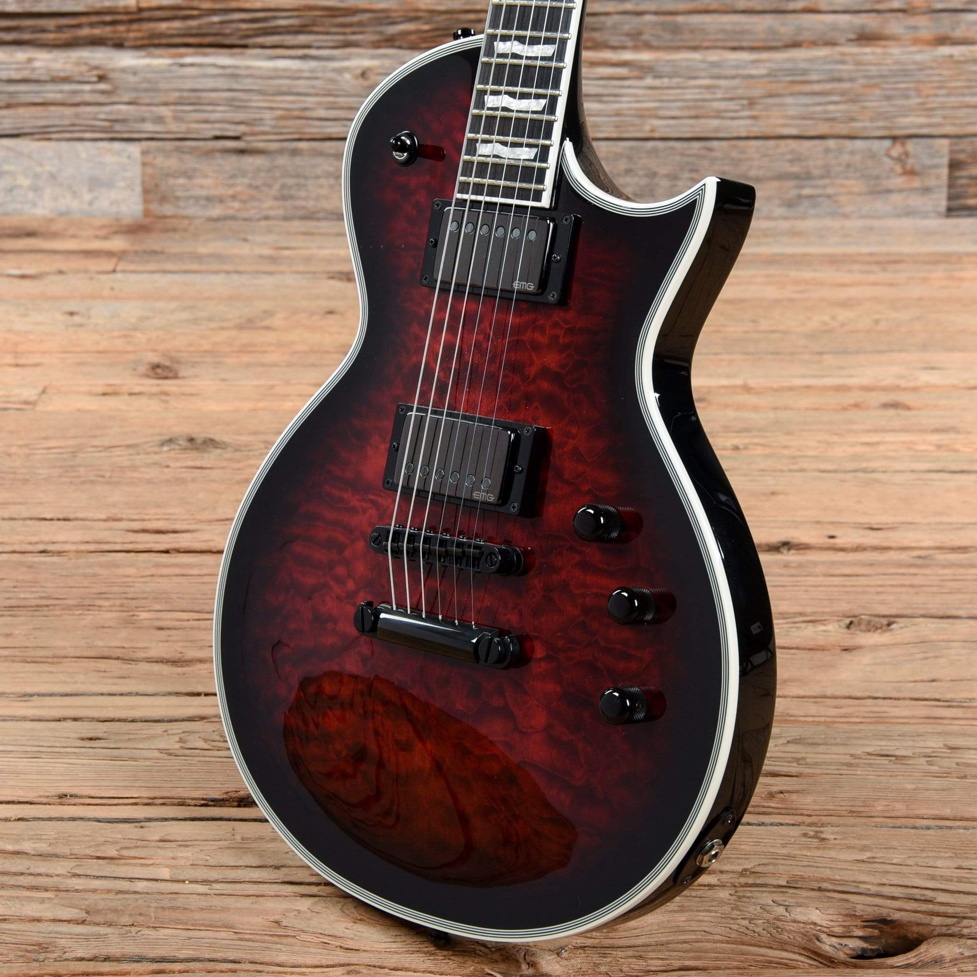 esp eclipse original white 2019 – chicago music... ESP E-II Eclipse See Thru Black Cherry Sunburst 2019 – Chicago Music ...