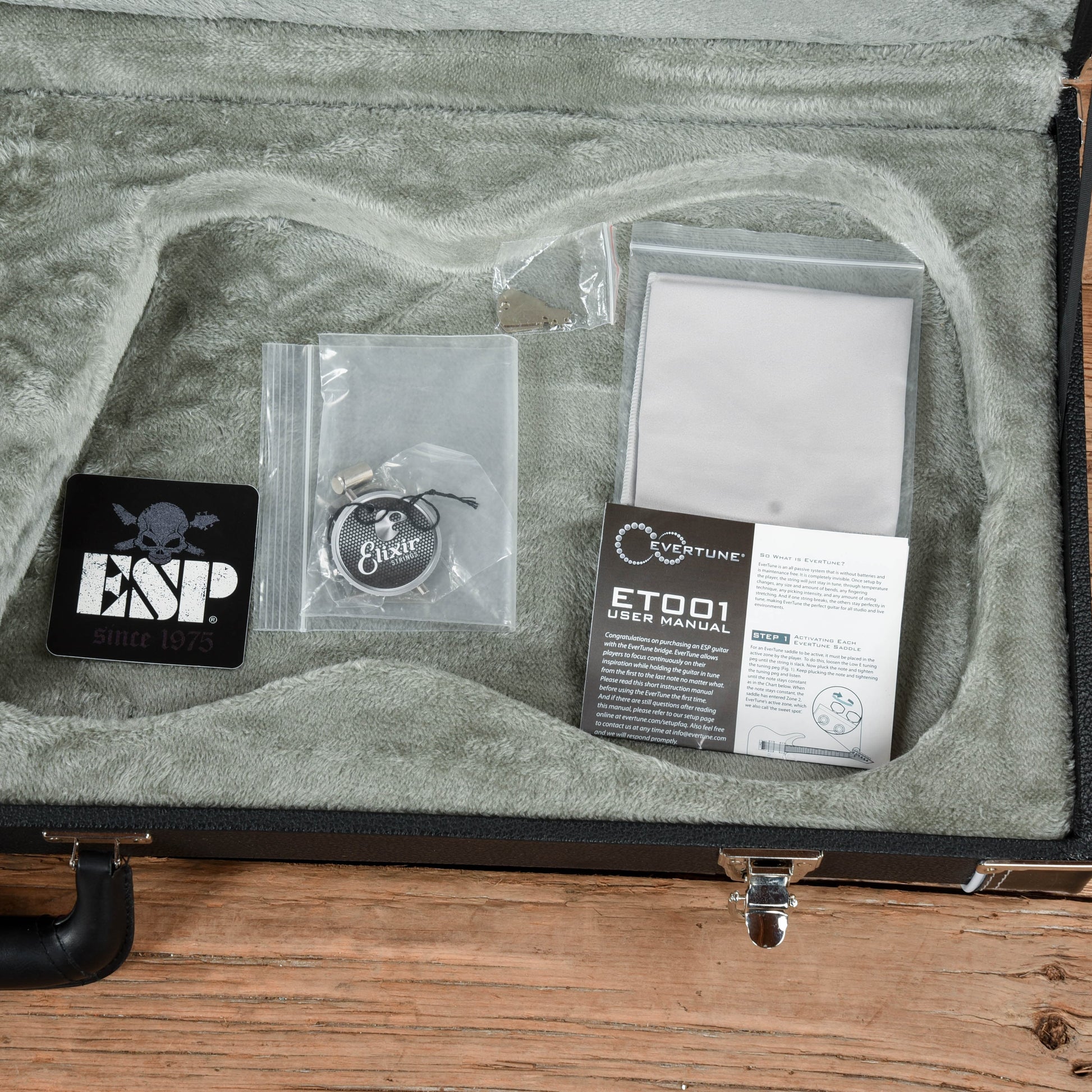 ESP E-II M-II 7B Baritone Evertune White – Chicago Music Exchange