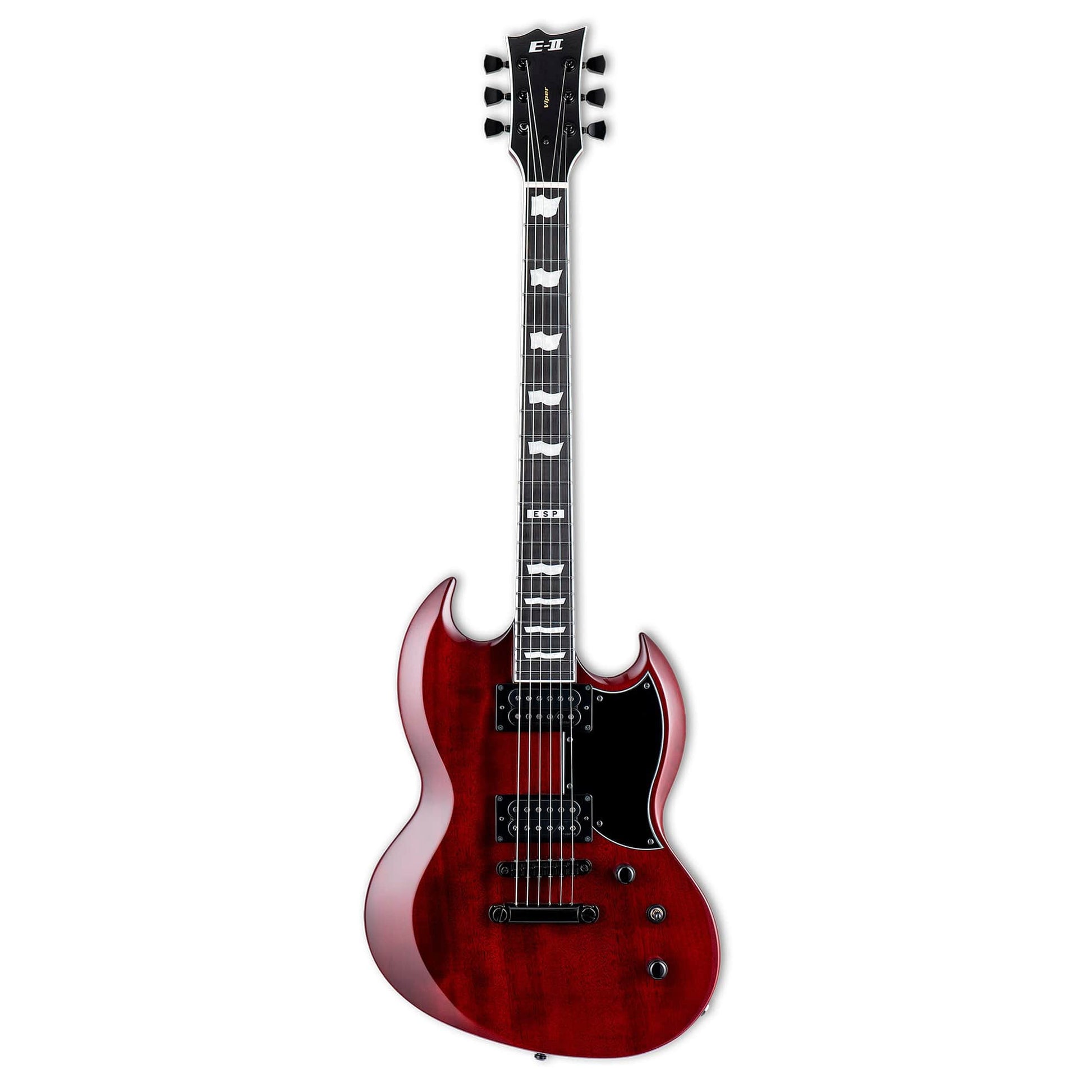 ESP E-II Viper See Thru Black Cherry Electric Guitars / Solid Body