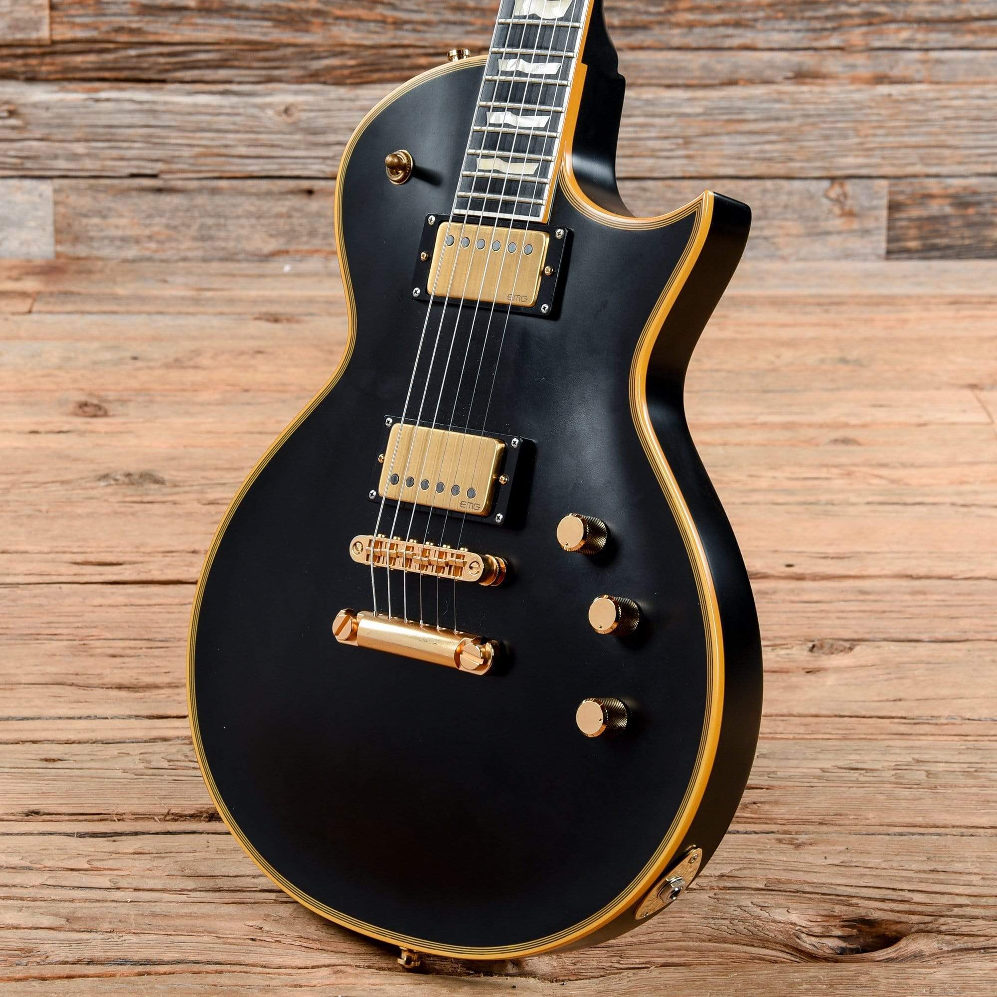 ESP Eclipse Standard Vintage Black Electric Guitars / Solid Body