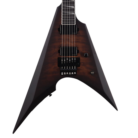 ESP LTD ARROW-1000 Dark Brown Sunburst Satin w/ Quilted Maple Top Electric Guitars / Solid Body