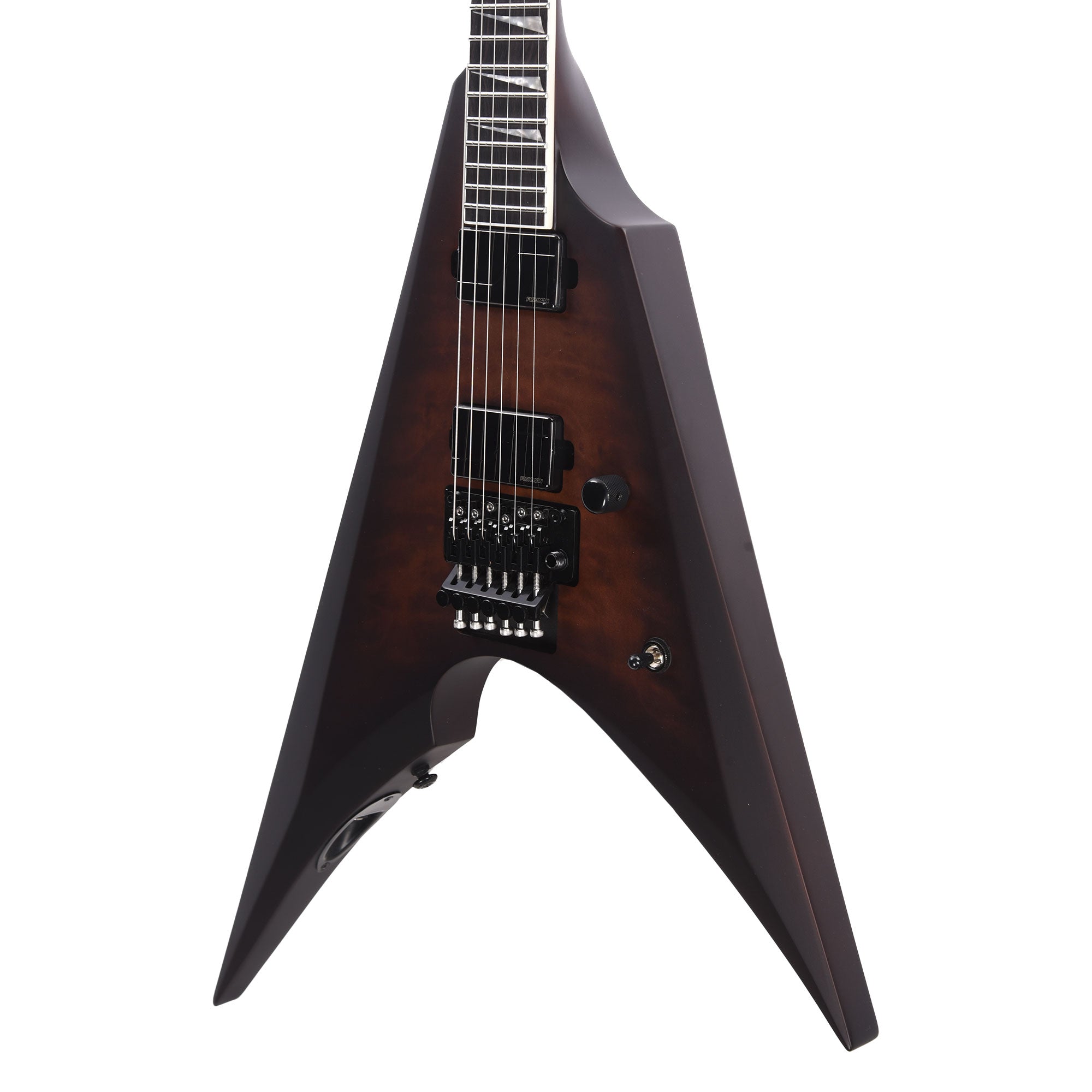 ESP LTD ARROW-1000 Dark Brown Sunburst Satin w/ Quilted Maple Top Electric Guitars / Solid Body