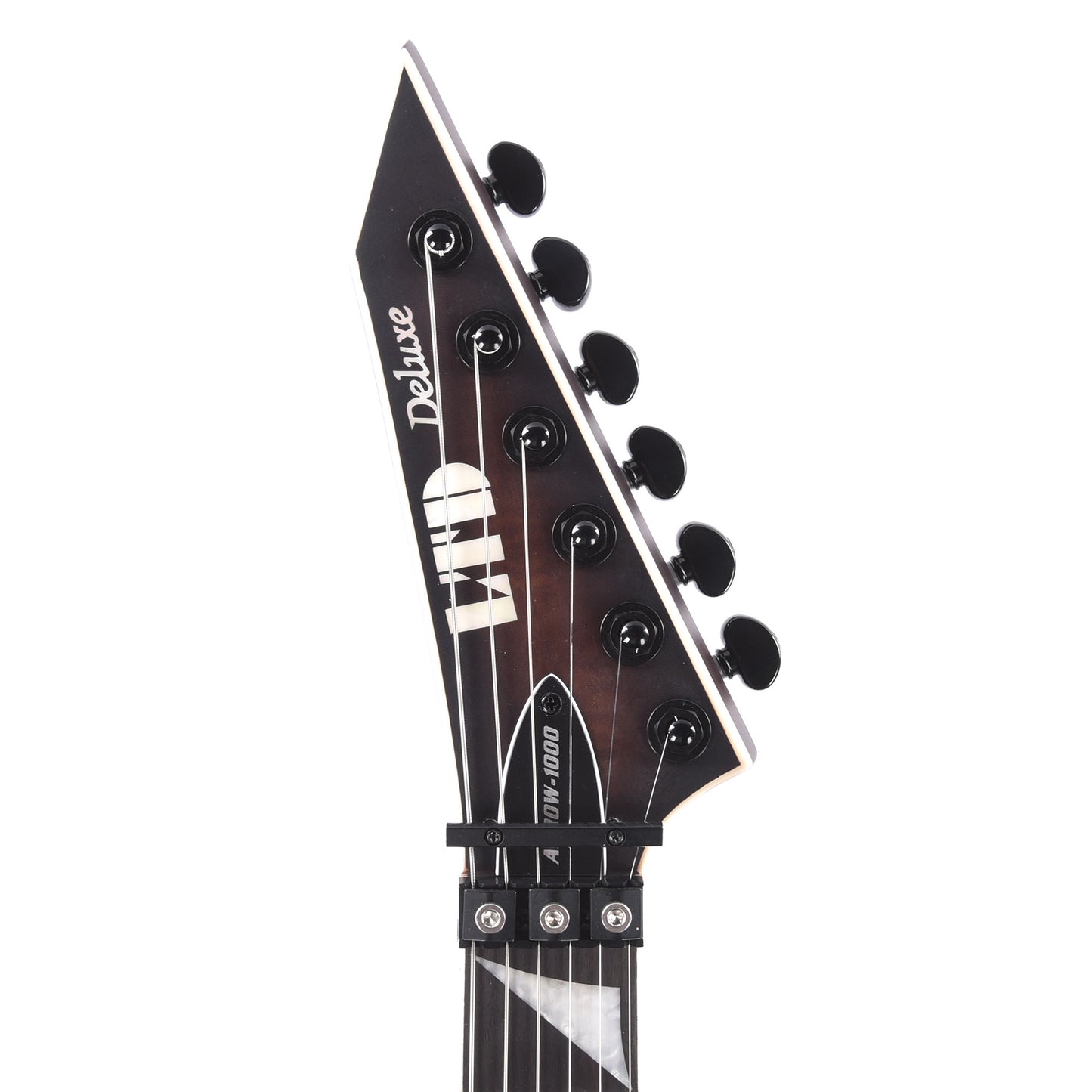 ESP LTD ARROW-1000 Dark Brown Sunburst Satin w/ Quilted Maple Top Electric Guitars / Solid Body