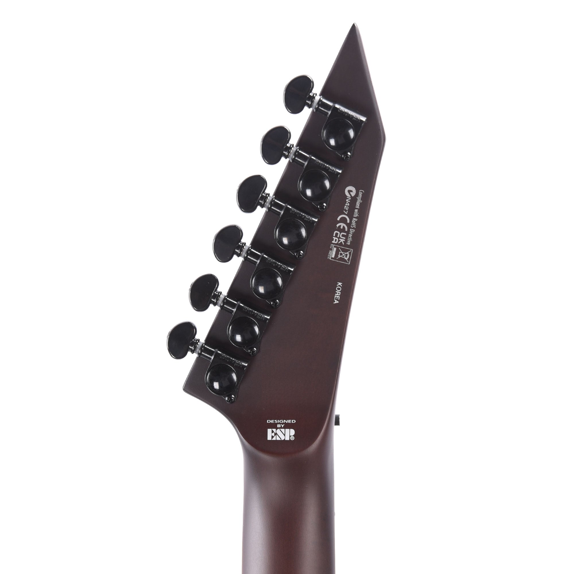 ESP LTD ARROW-1000 Dark Brown Sunburst Satin w/ Quilted Maple Top Electric Guitars / Solid Body