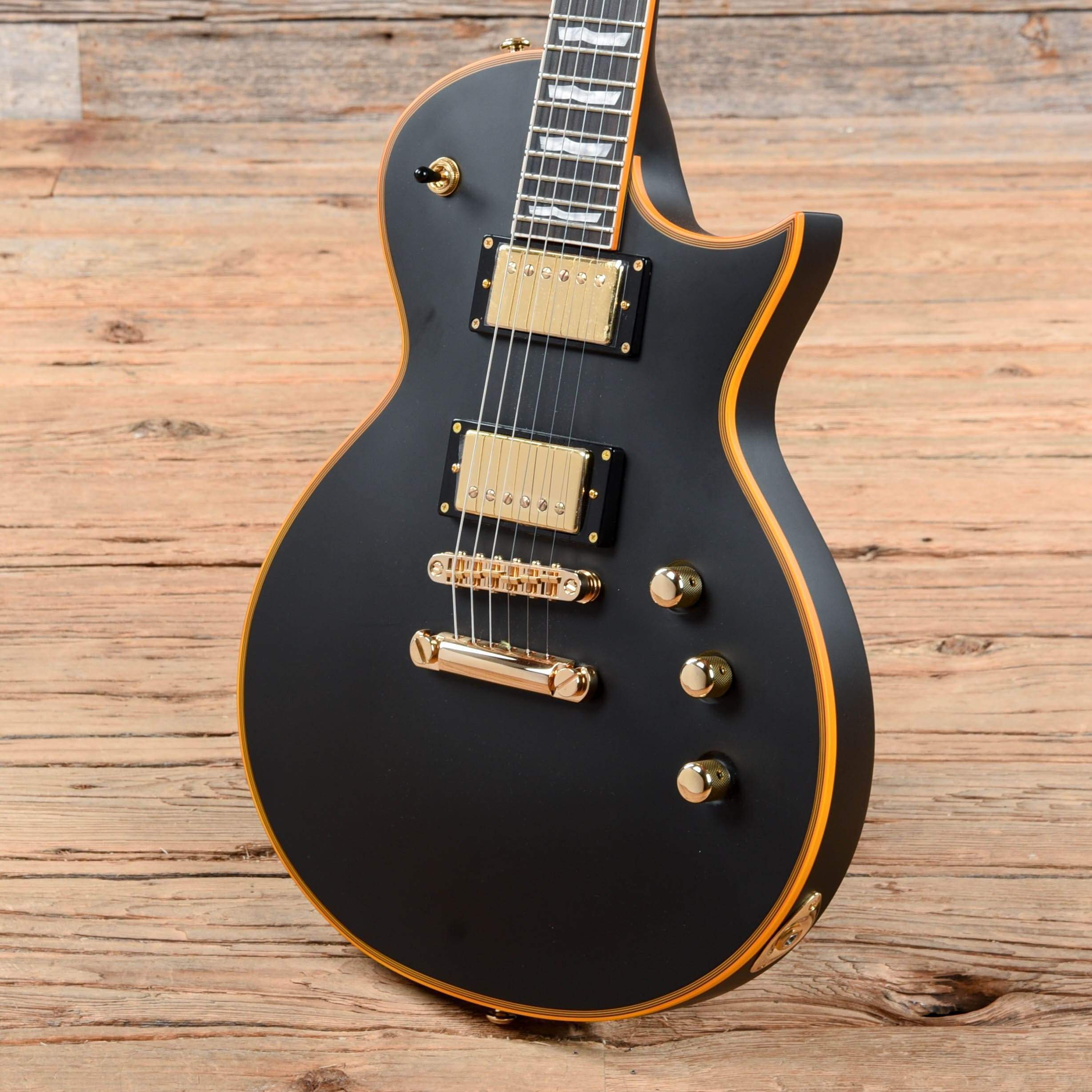ESP LTD EC-1000 Duncan Vintage Black Electric Guitars / Solid Body
