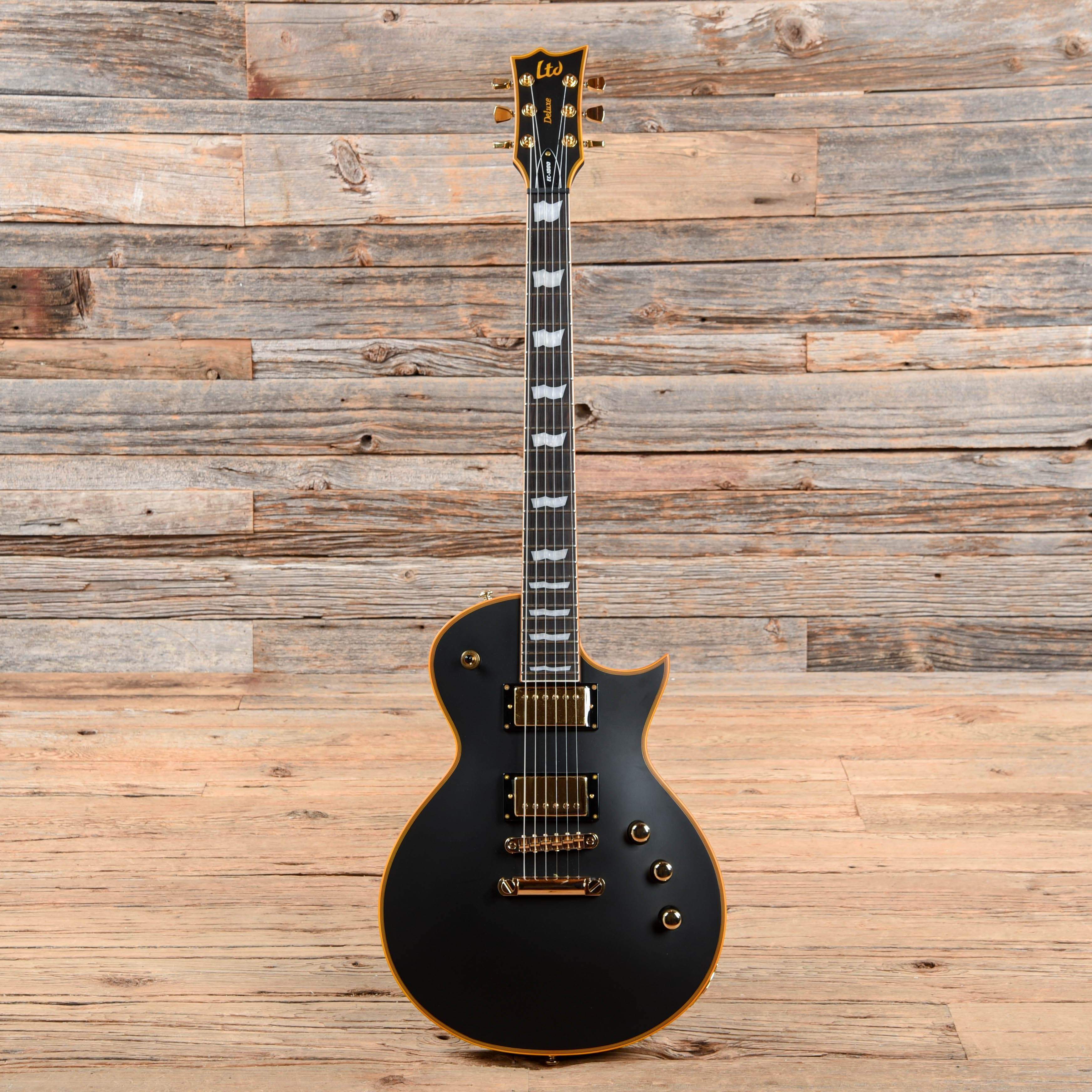 ESP LTD EC-1000 Duncan Vintage Black Electric Guitars / Solid Body