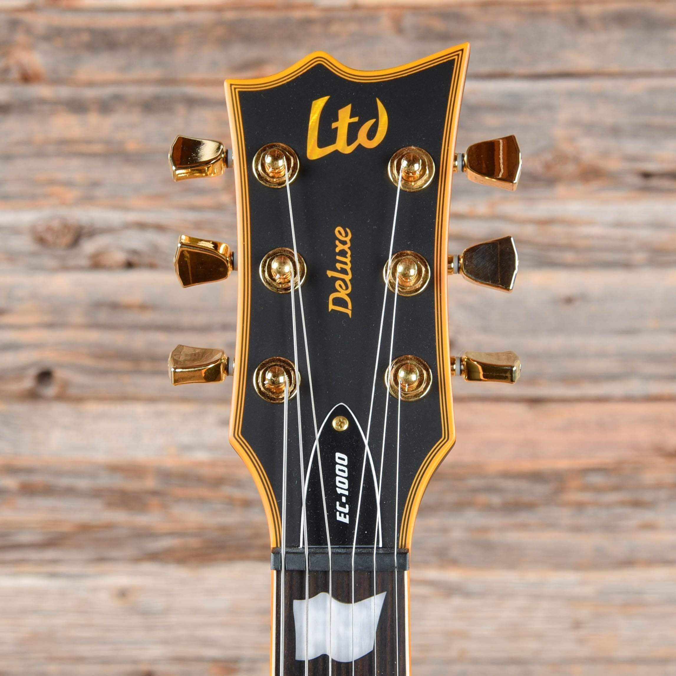 ESP LTD EC-1000 Duncan Vintage Black Electric Guitars / Solid Body