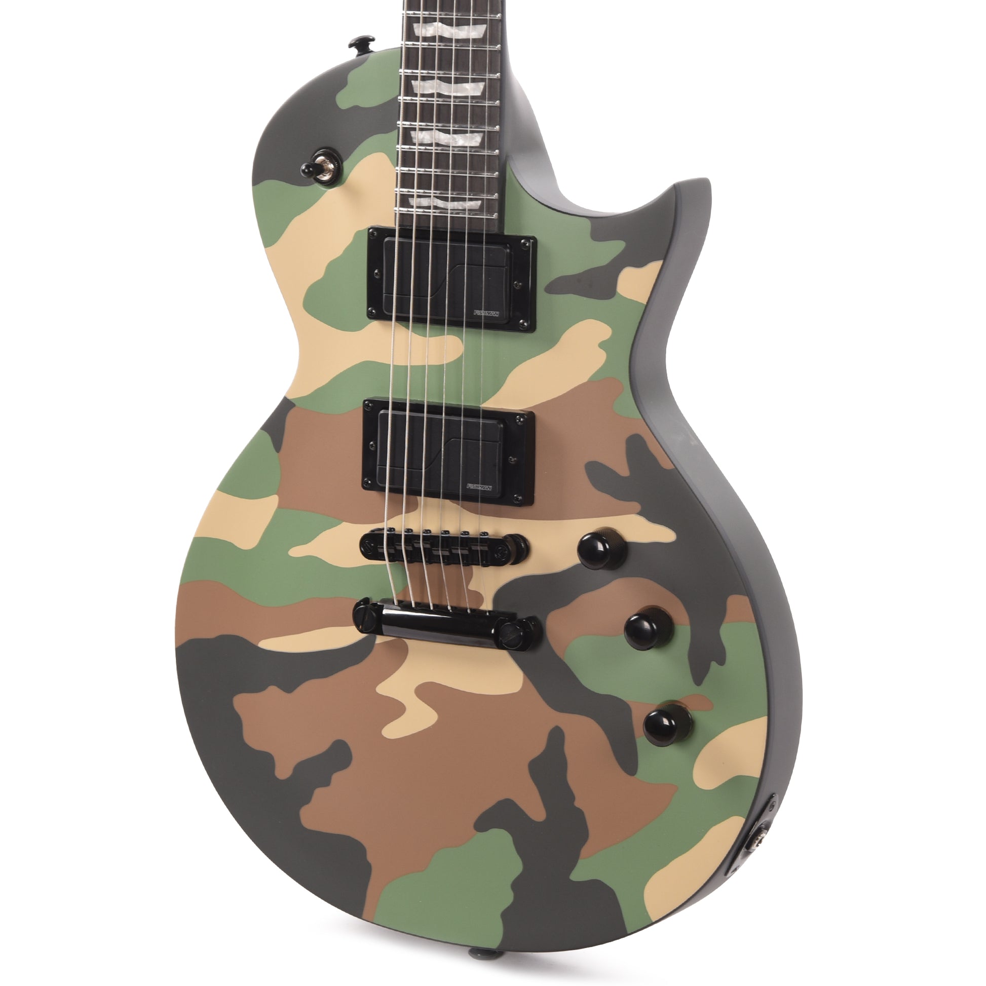 ESP LTD EC-1000 Woodland Camo Satin Electric Guitars / Solid Body