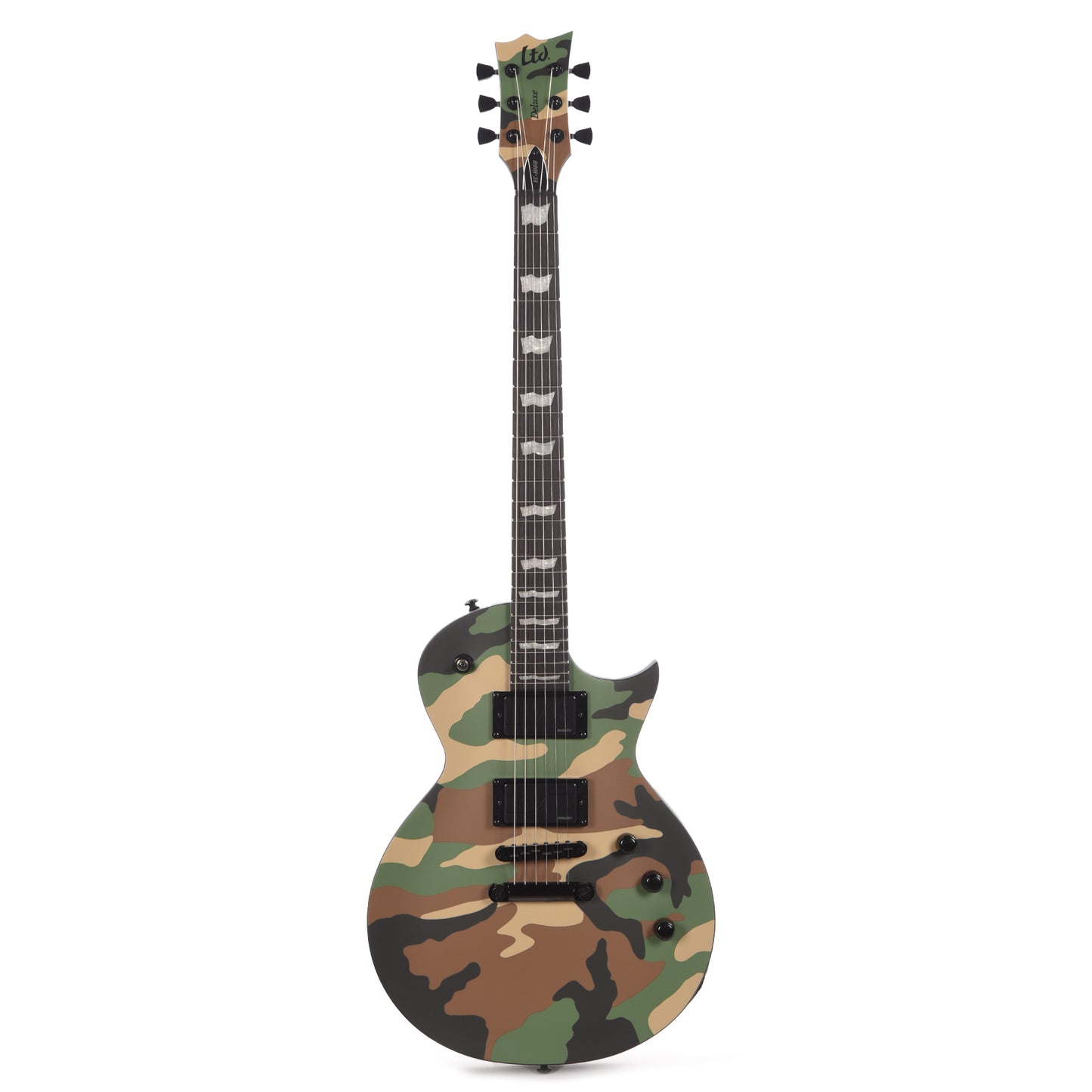 ESP LTD EC-1000 Woodland Camo Satin Electric Guitars / Solid Body