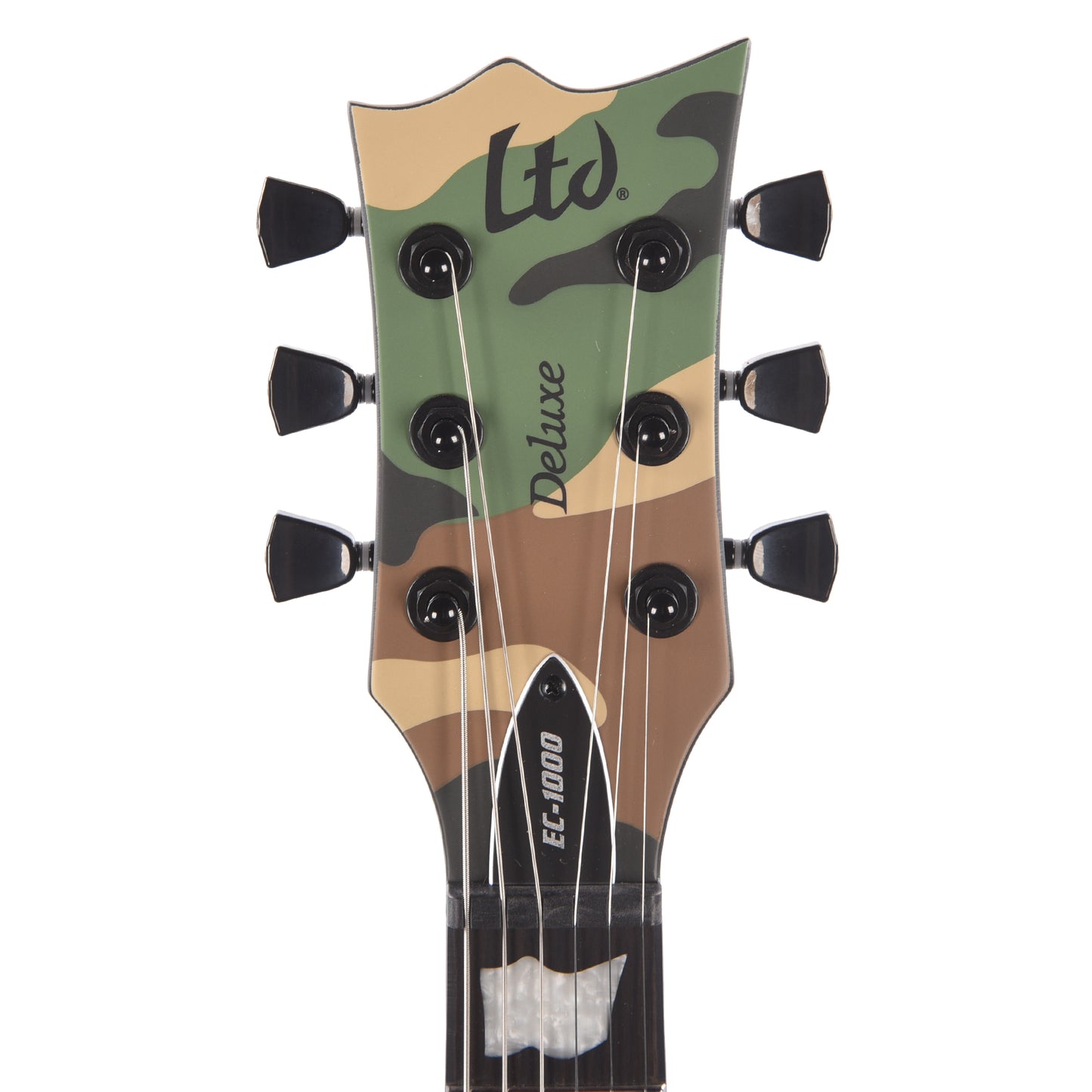 ESP LTD EC-1000 Woodland Camo Satin Electric Guitars / Solid Body