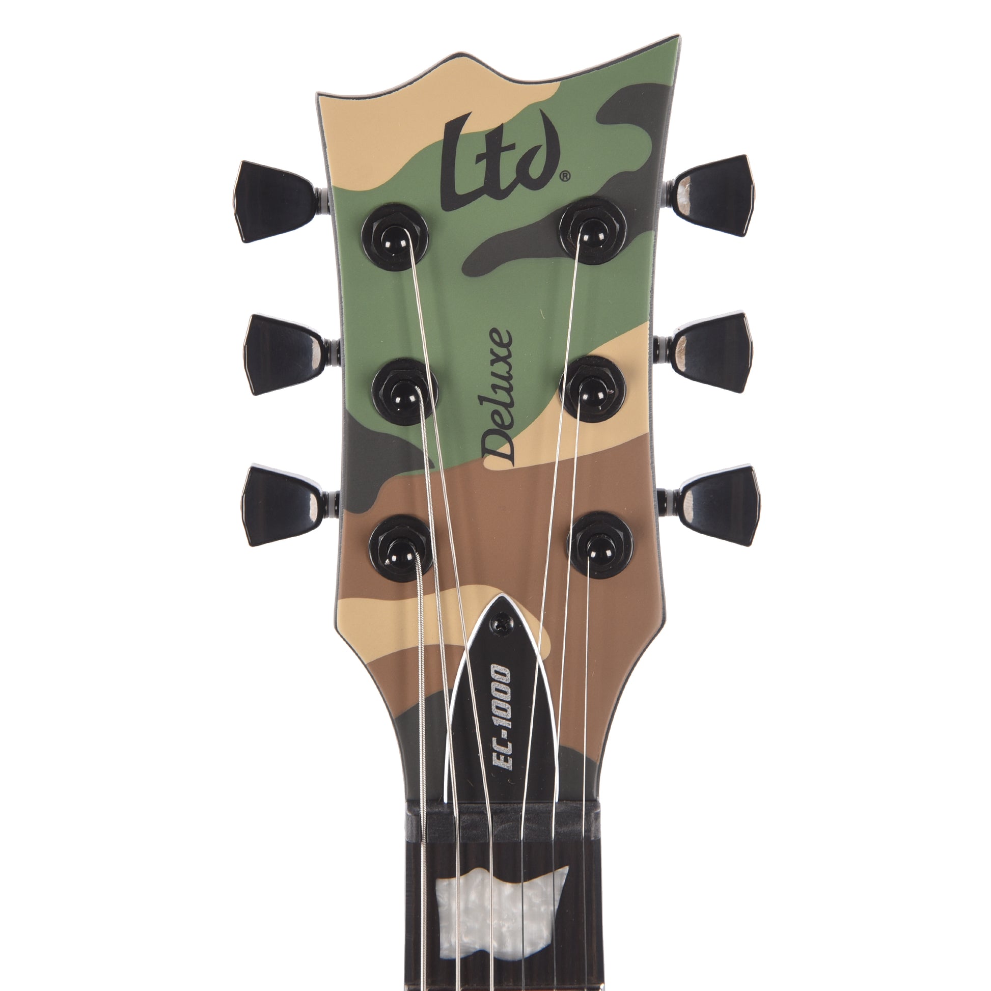 ESP LTD EC-1000 Woodland Camo Satin Electric Guitars / Solid Body