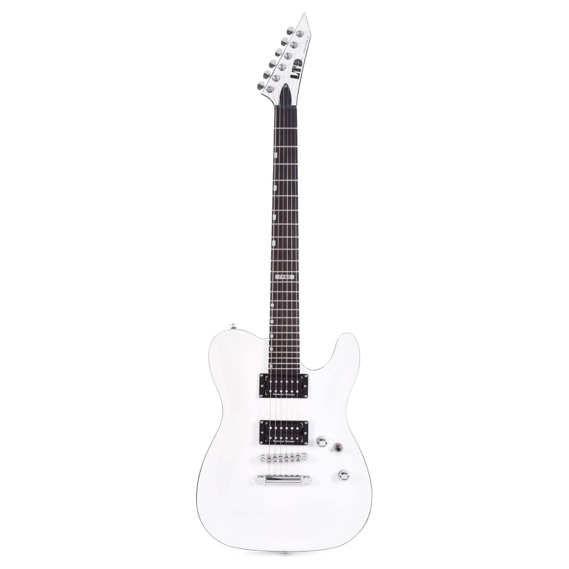 ESP LTD Eclipse '87 NT Pearl White Electric Guitars / Solid Body