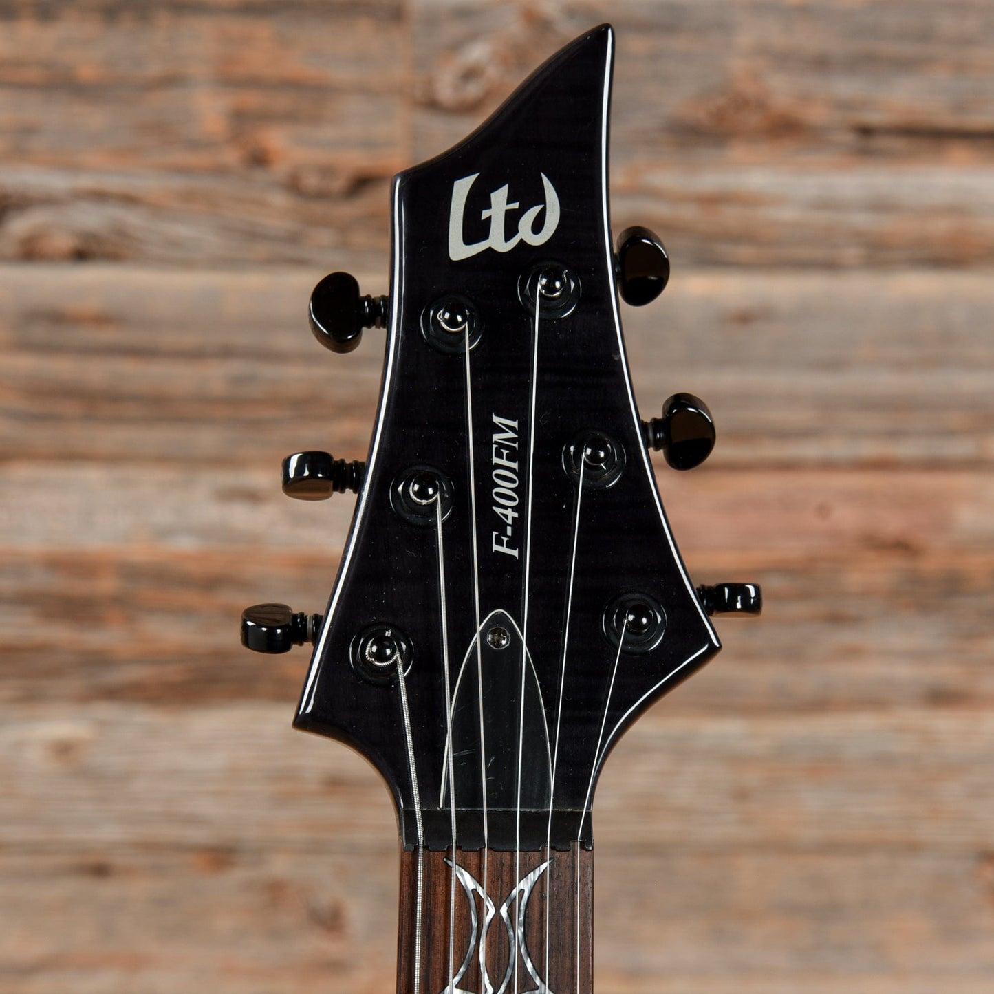 ESP LTD F-400FM See Thru Black 2005 Electric Guitars / Solid Body