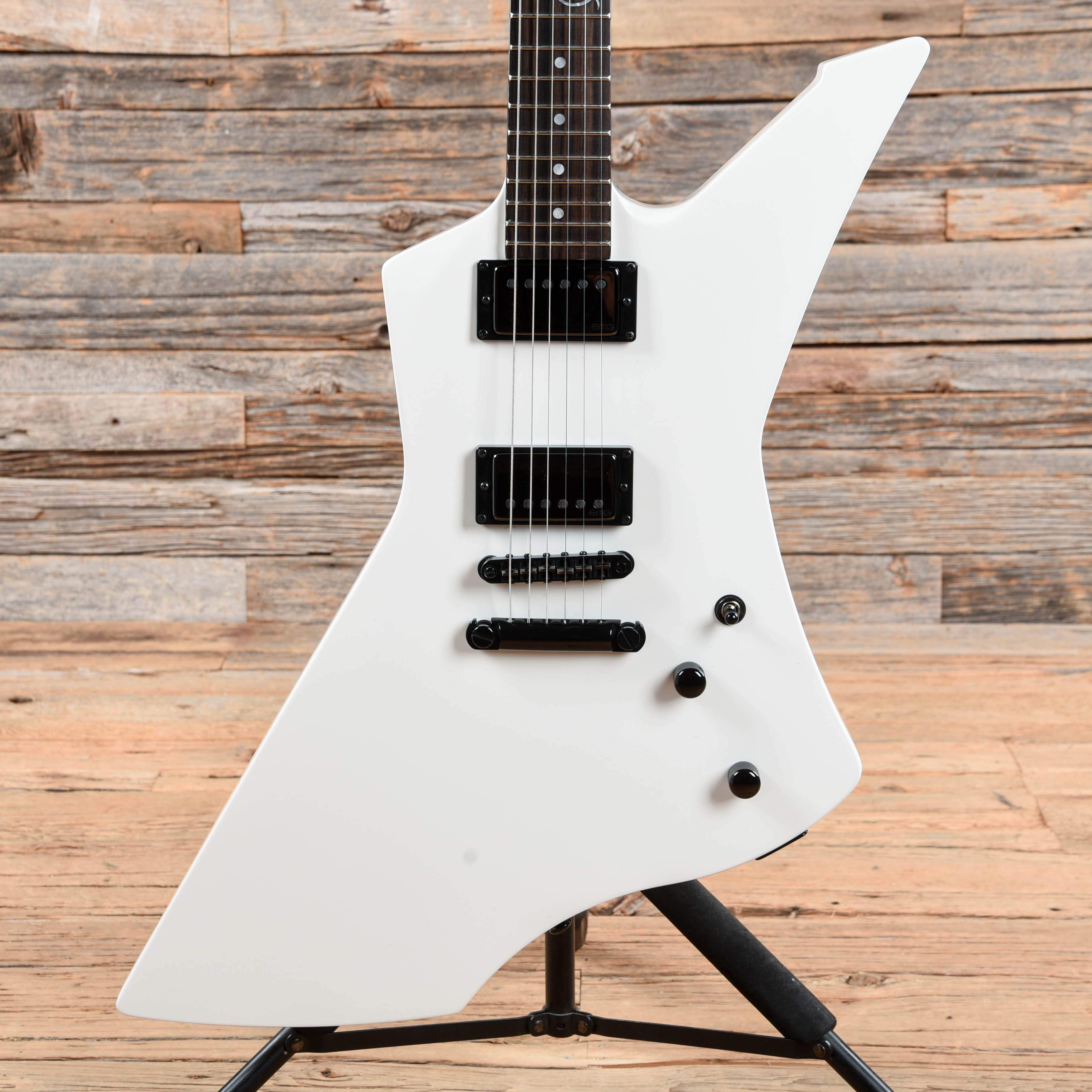 Esp James Hetfield Snakebyte White ESP LTD James Hetfield