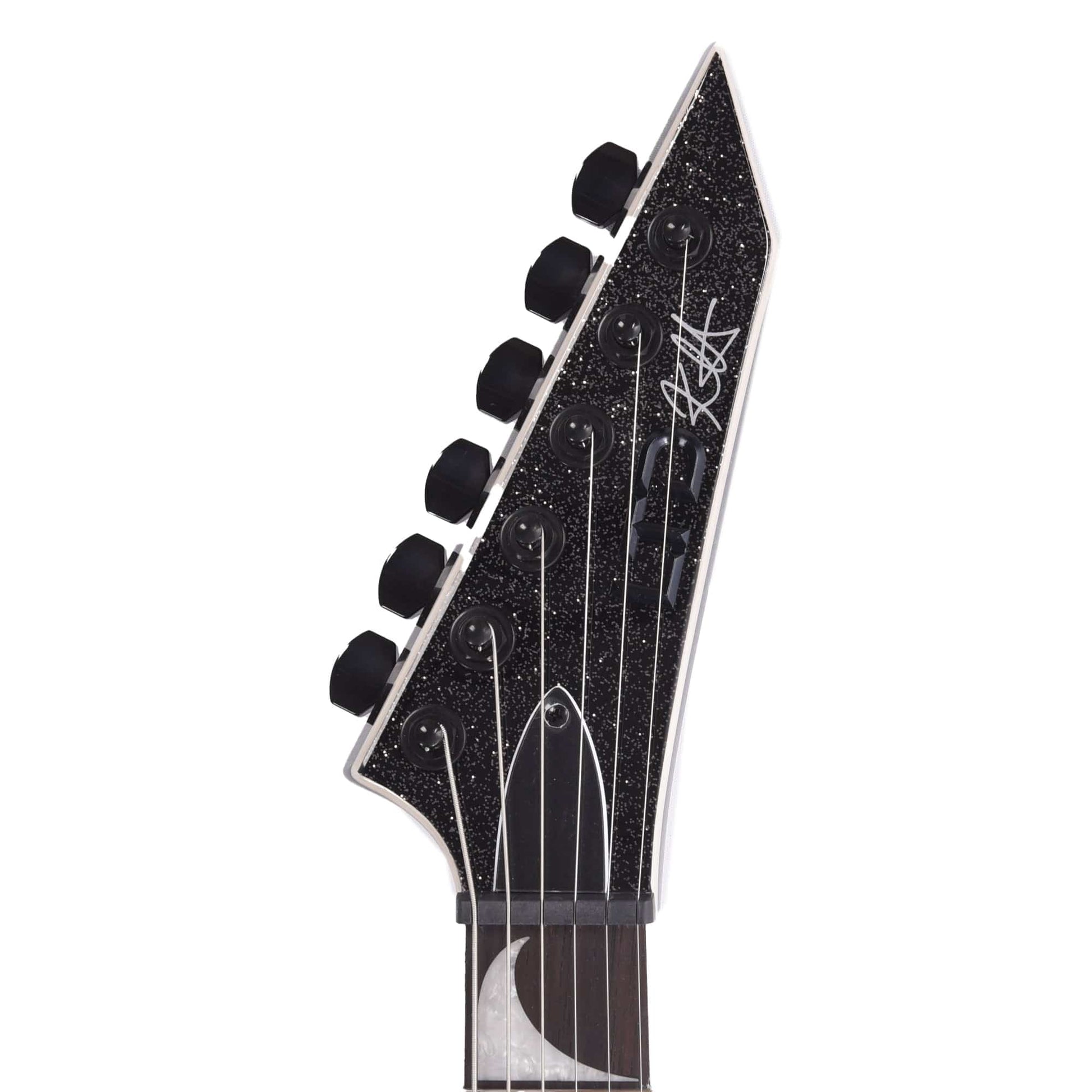 ESP LTD KH-V Kirk Hammett Black Sparkle Electric Guitars / Solid Body