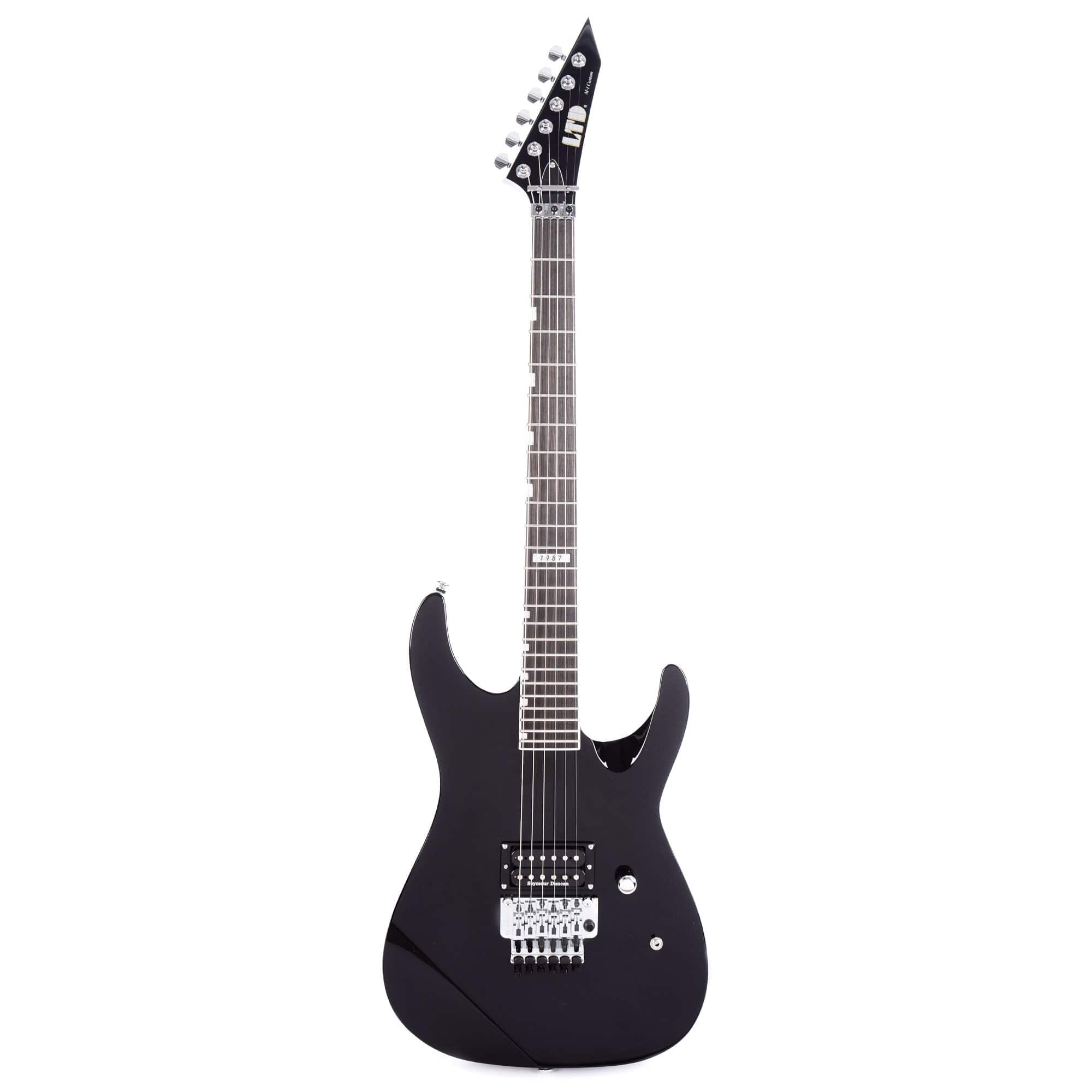 ESP LTD M-1 Custom '87 Black Electric Guitars / Solid Body