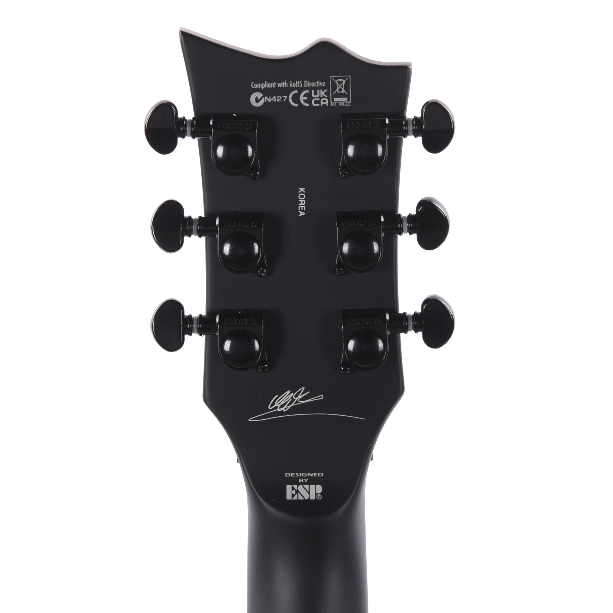 ESP LTD MK-EC-FR Mille Petrozza Black Satin Electric Guitars / Solid Body
