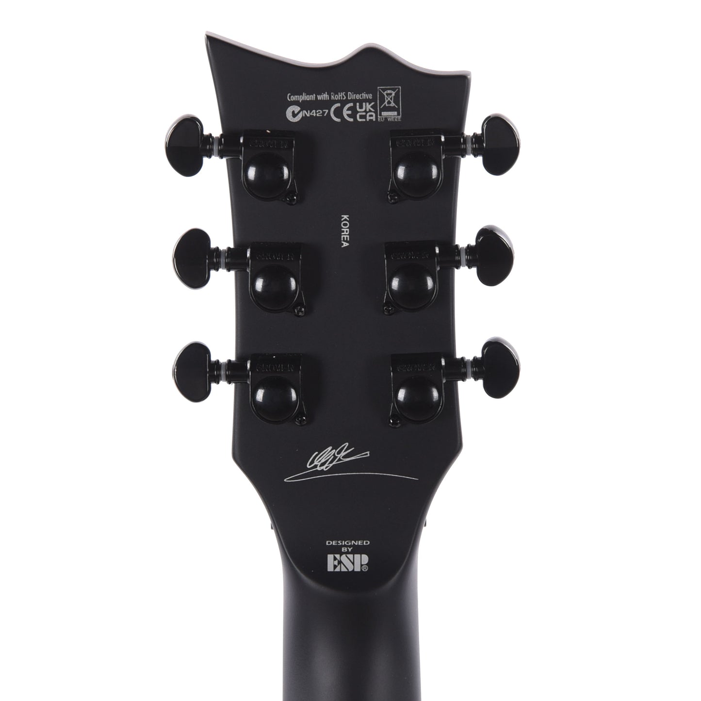 ESP LTD MK-EC-FR Mille Petrozza Black Satin Electric Guitars / Solid Body