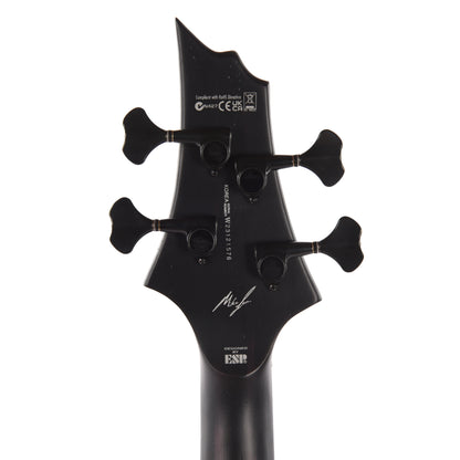 ESP LTD ML B-4 Mike Leon Black Blast Electric Guitars / Solid Body