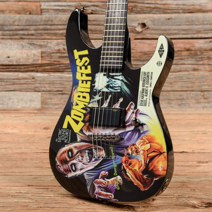 ESP LTD Signature Series Kirk Hammett Zombiefest Prototype Black Electric Guitars / Solid Body
