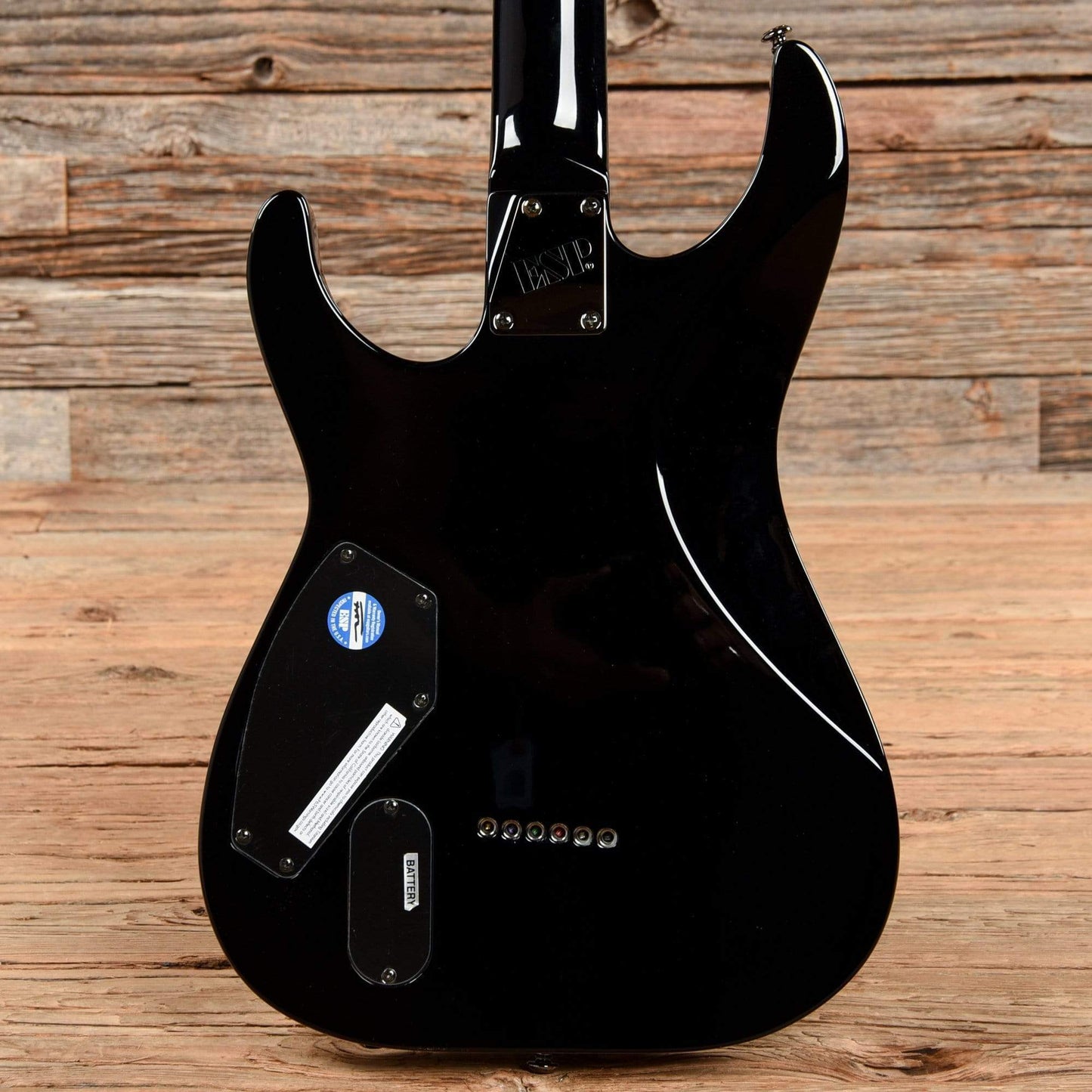 ESP LTD Signature Series Kirk Hammett Zombiefest Prototype Black Electric Guitars / Solid Body