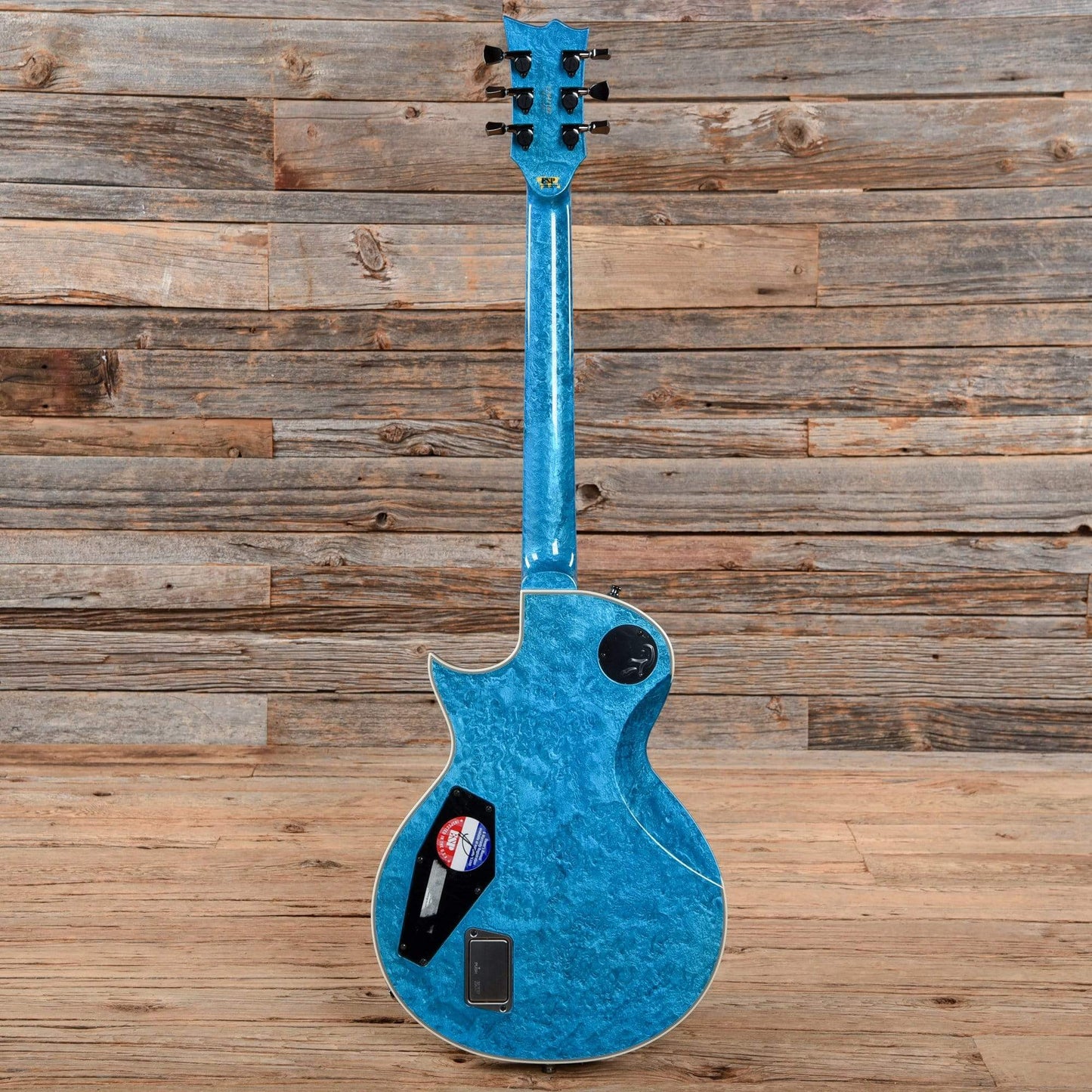 ESP Original Eclipse Custom Blue Liquid Metal 2019 Electric Guitars / Solid Body