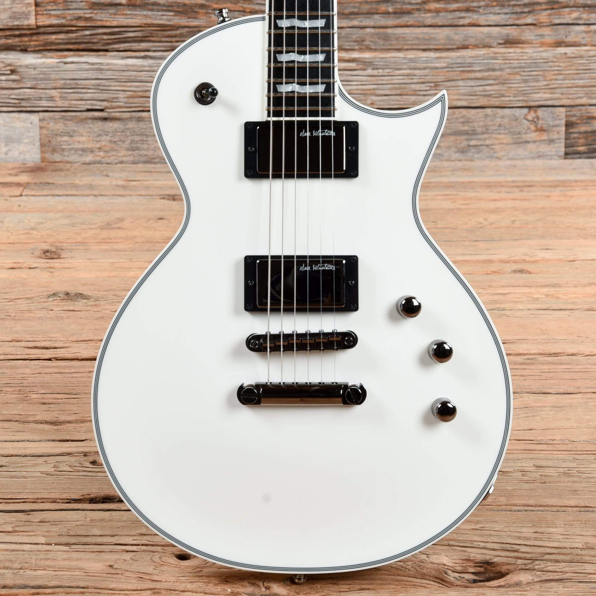 esp eclipse original white 2019 – chicago music... ESP Standard Eclipse-II Snow White 2013 – Chicago Music Exchange
