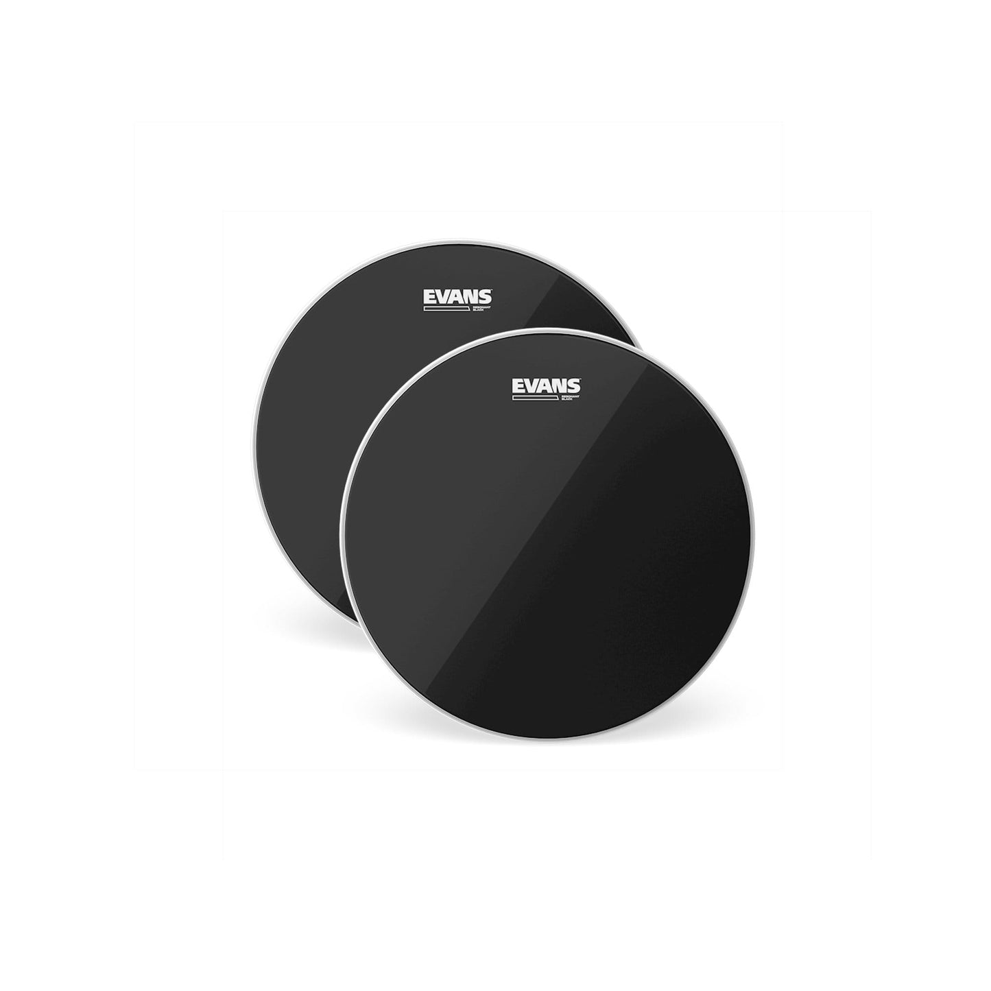 Evans 10" Black Resonant Tom Drum Head (2 Pack Bundle) Drums and Percussion / Parts and Accessories / Heads
