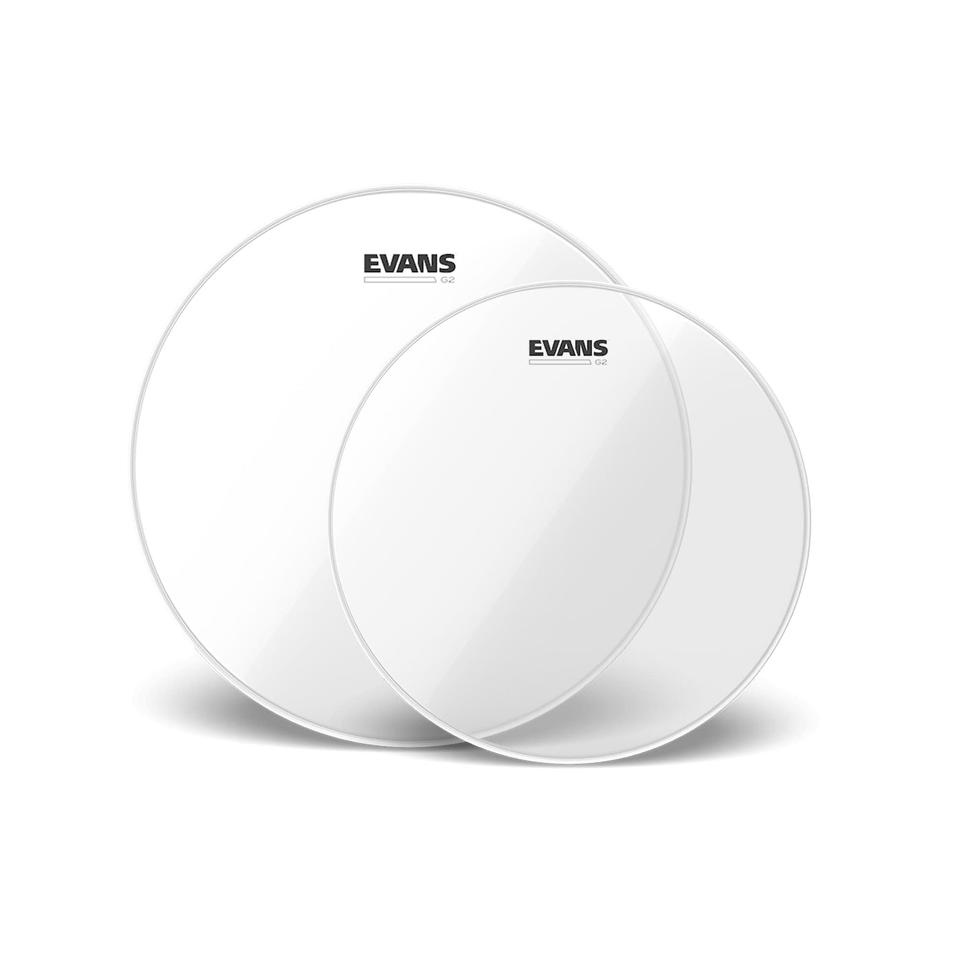 Evans 12/14" G2 Clear Drumhead (2 Pack Bundle) Drums and Percussion / Parts and Accessories / Heads
