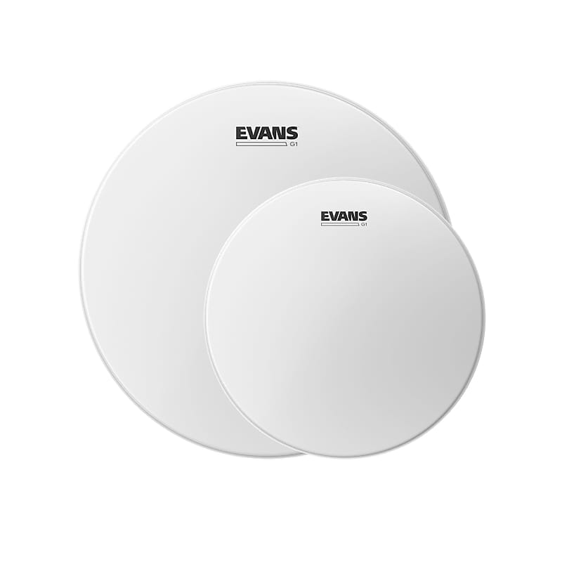 Evans 12/16" G1 Coated Drumhead (2 Pack Bundle) Drums and Percussion / Parts and Accessories / Heads