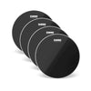 Evans 12" Black Chrome Tom Batter (4 Pack Bundle) Drums and Percussion / Parts and Accessories / Heads