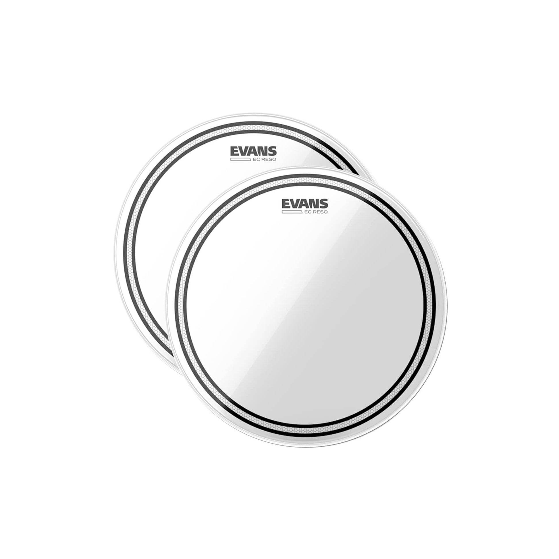 Evans 12" EC Resonant Tom Drum Head (2 Pack Bundle) Drums and Percussion / Parts and Accessories / Heads
