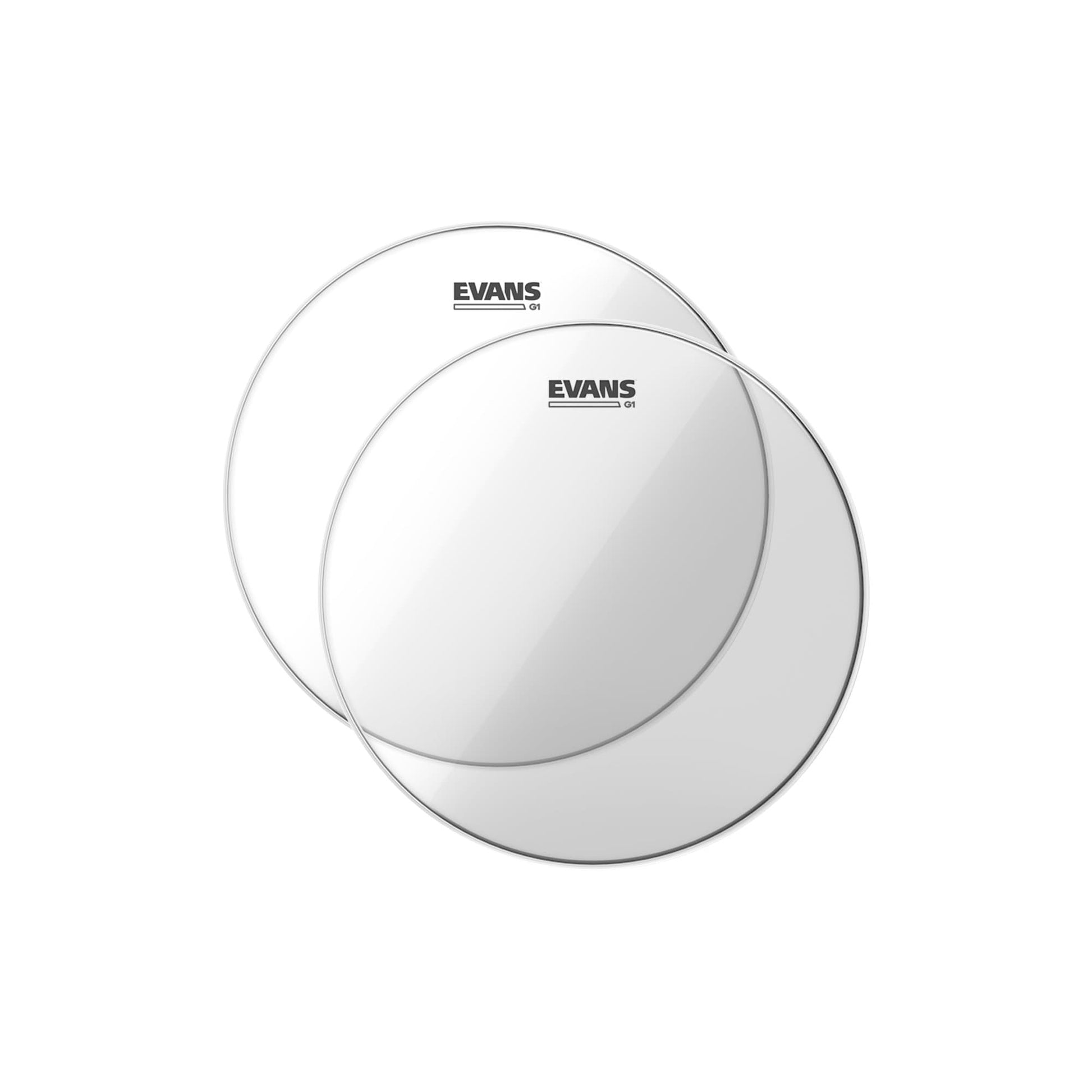 Evans 12" G1 Clear Drumhead (2 Pack Bundle) Drums and Percussion / Parts and Accessories / Heads