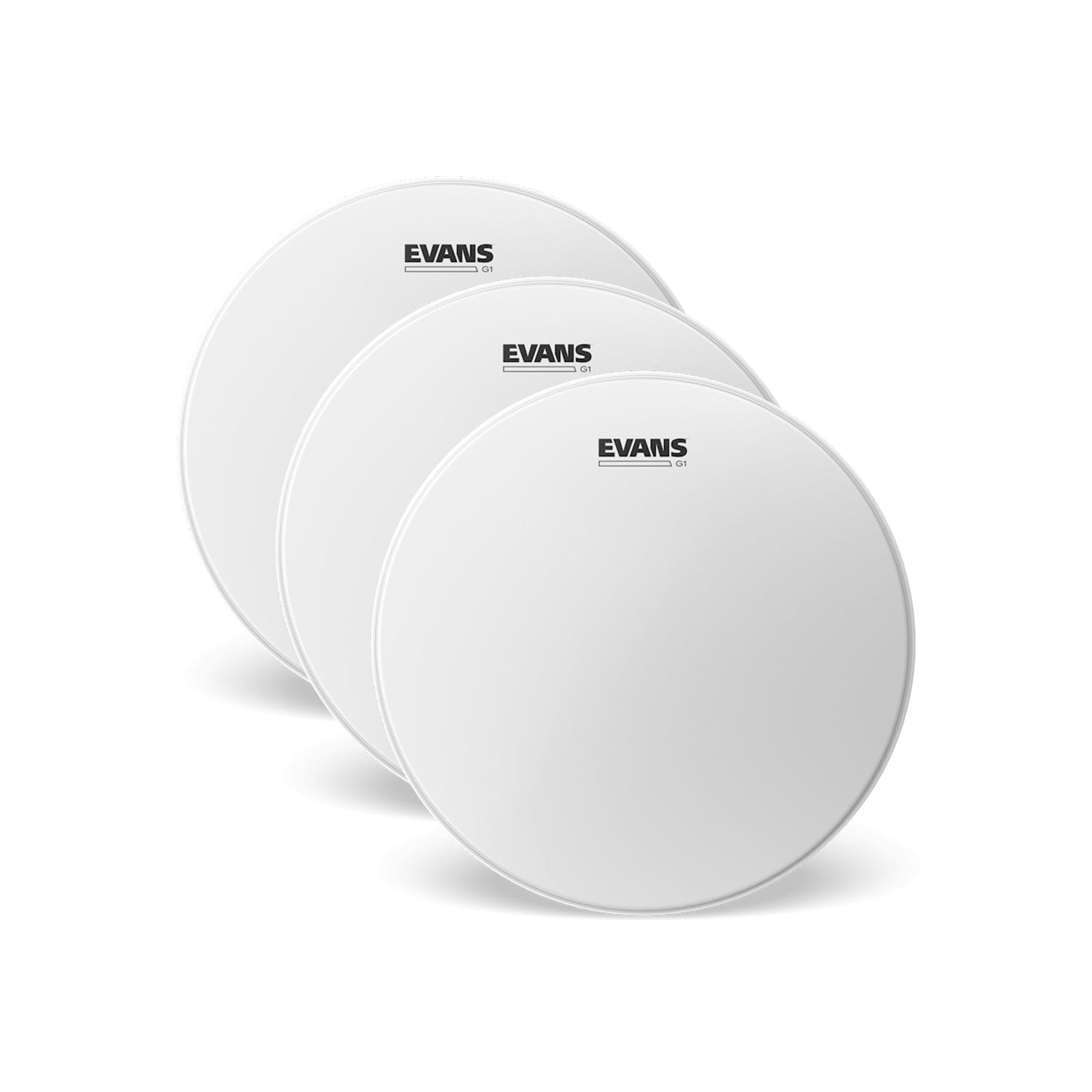 Evans 12" G1 Coated Drumhead (3 Pack Bundle) Drums and Percussion / Parts and Accessories / Heads