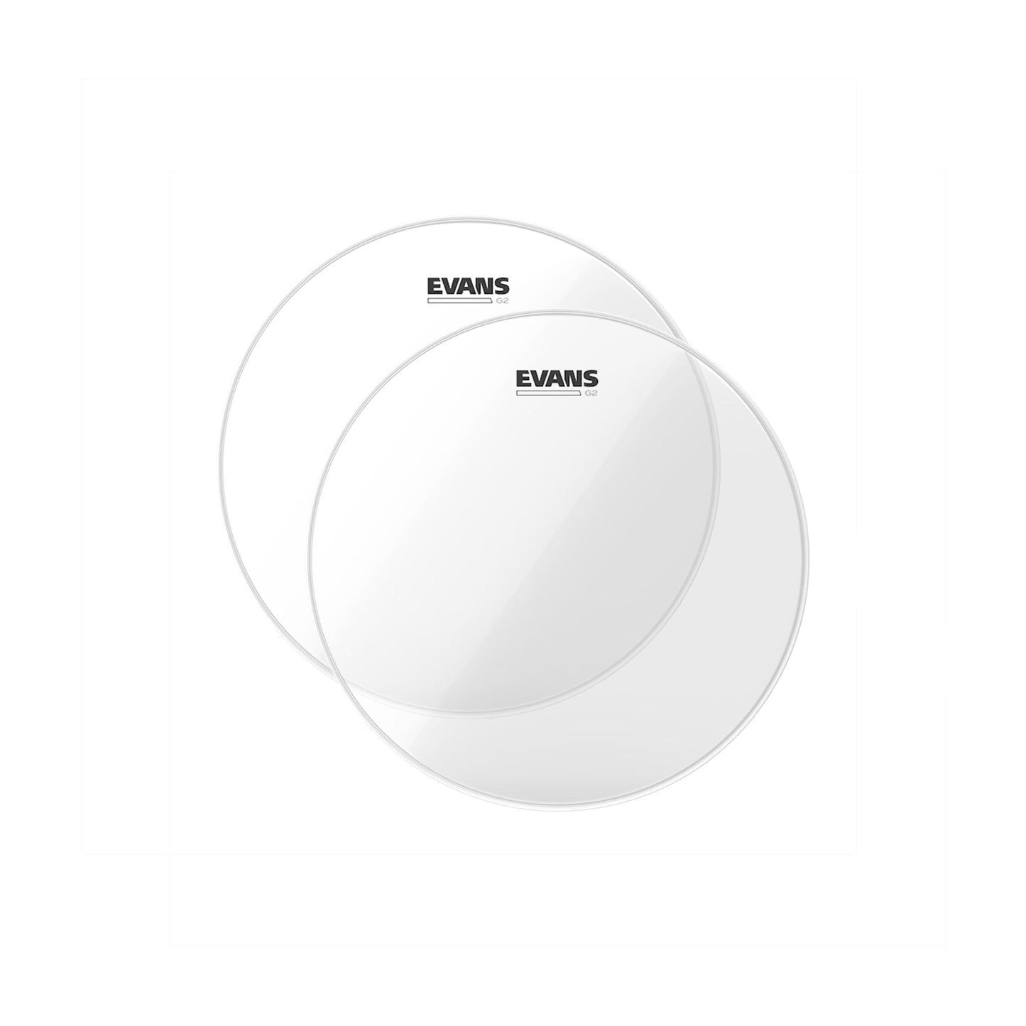 Evans 12" G2 Clear Drumhead (2 Pack Bundle) Drums and Percussion / Parts and Accessories / Heads