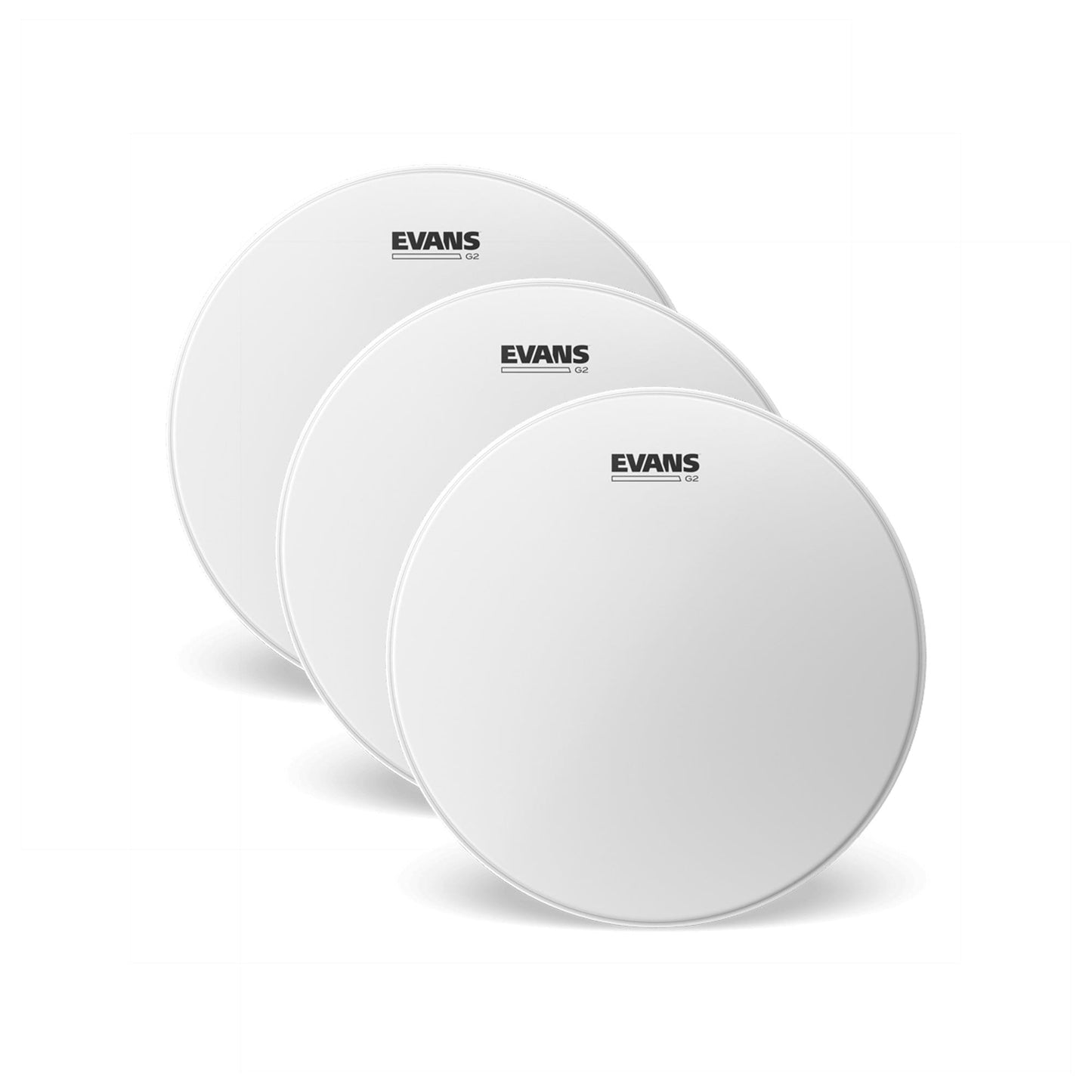Evans 12" G2 Coated Drumhead (3 Pack Bundle) Drums and Percussion / Parts and Accessories / Heads