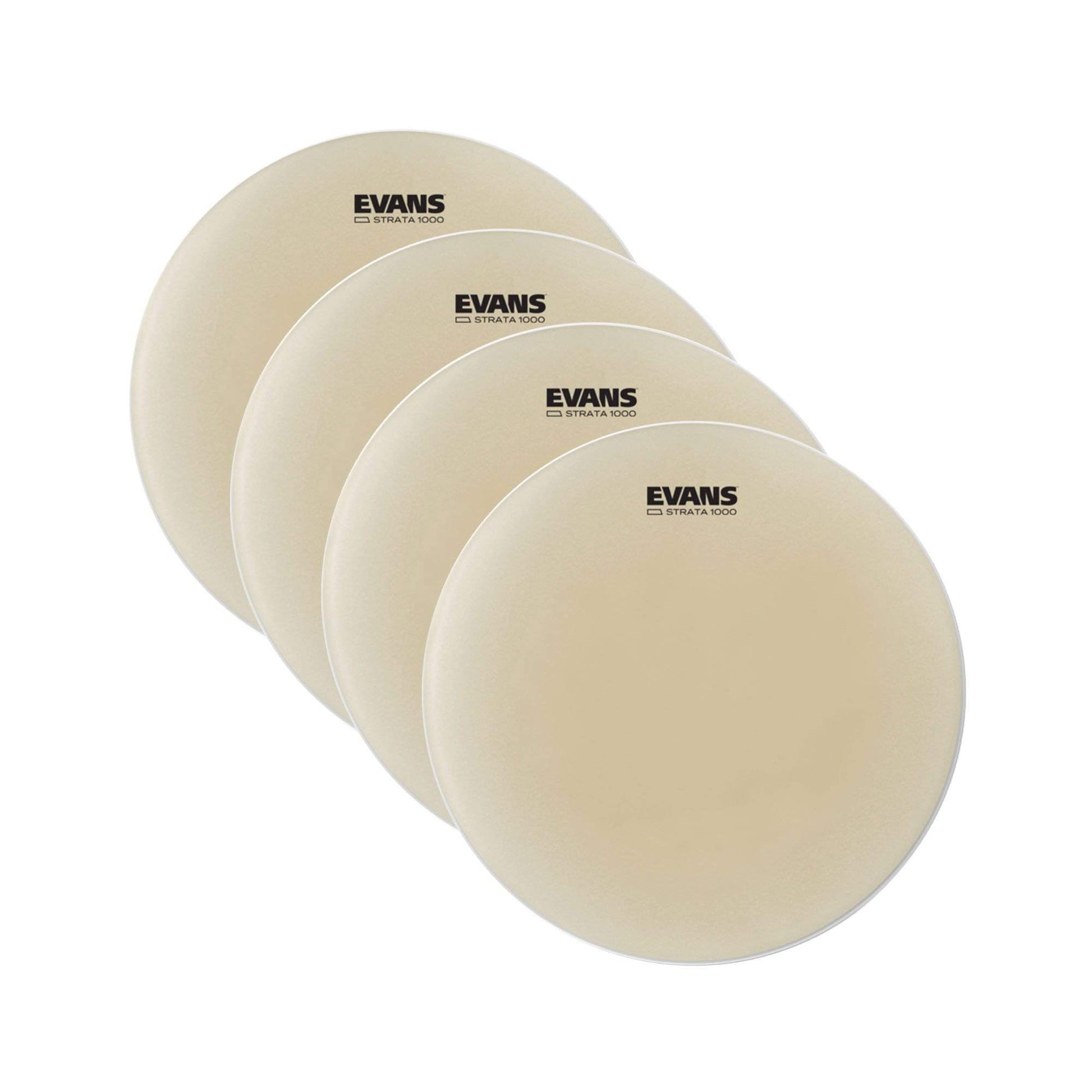 Evans 12" Strata 1000 Drum Head (4 Pack Bundle) Drums and Percussion / Parts and Accessories / Heads
