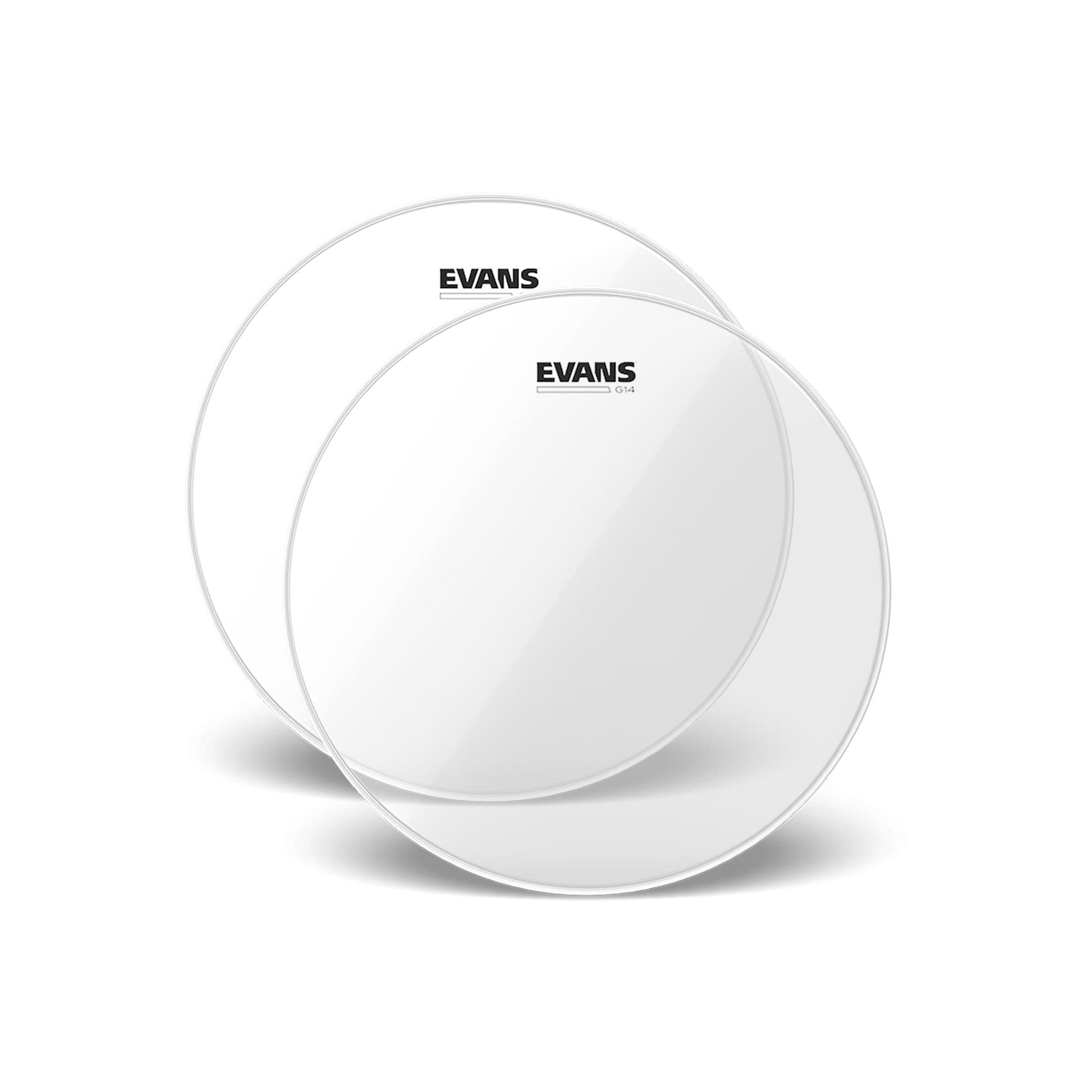 Evans 13" G14 Tom Head Clear (2 Pack Bundle) Drums and Percussion / Parts and Accessories / Heads
