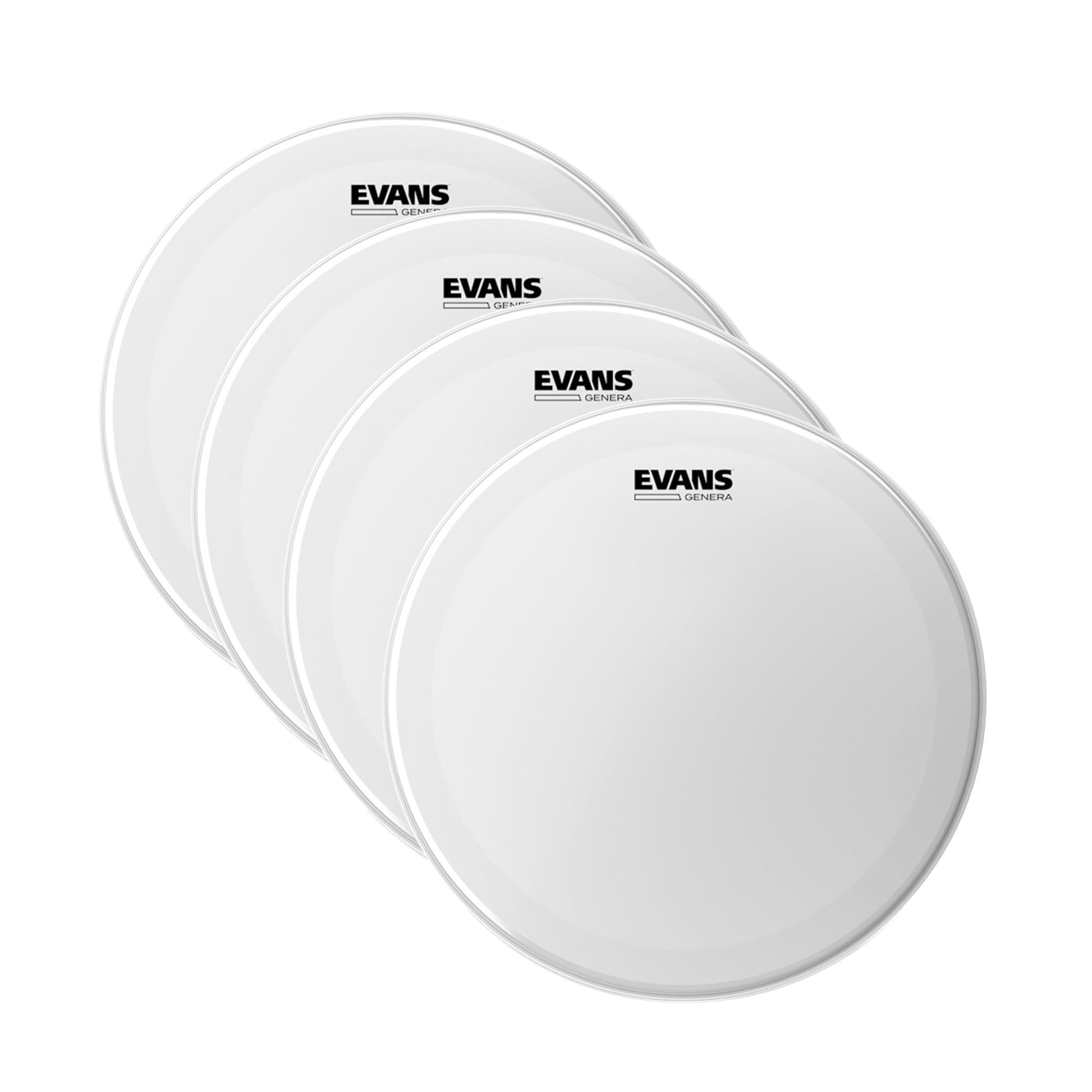 Evans 13" Genera Snare Drum Batter Head (4 Pack Bundle) Drums and Percussion / Parts and Accessories / Heads