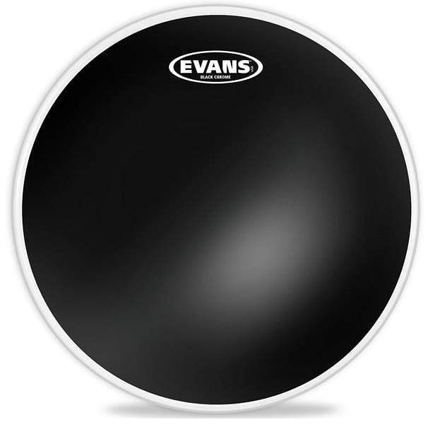 Evans 14" Black Chrome Batter Drumhead Drums and Percussion / Parts and Accessories / Heads