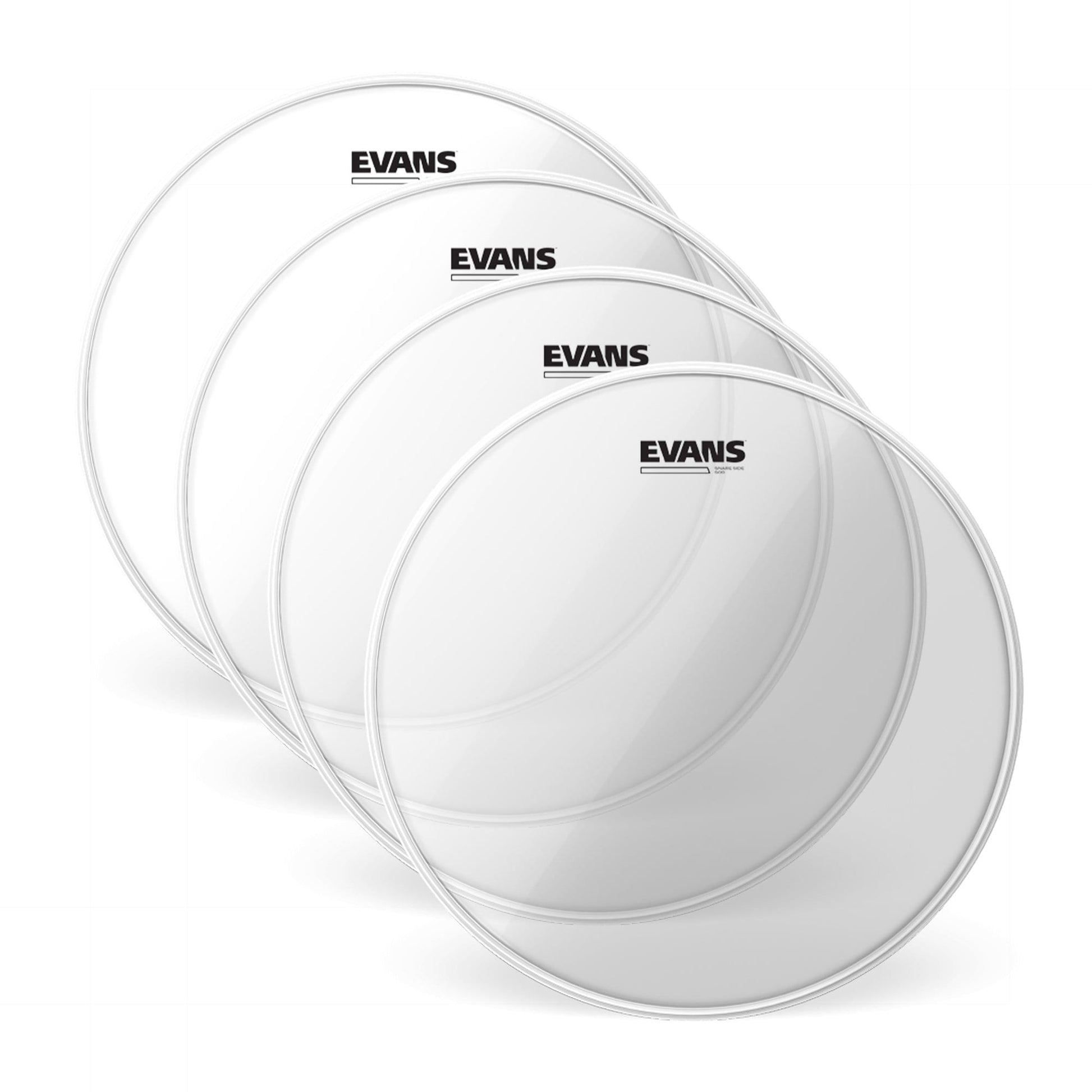 Evans 14" Clear 500 Snare Side (4 Pack Bundle) Drums and Percussion / Parts and Accessories / Heads